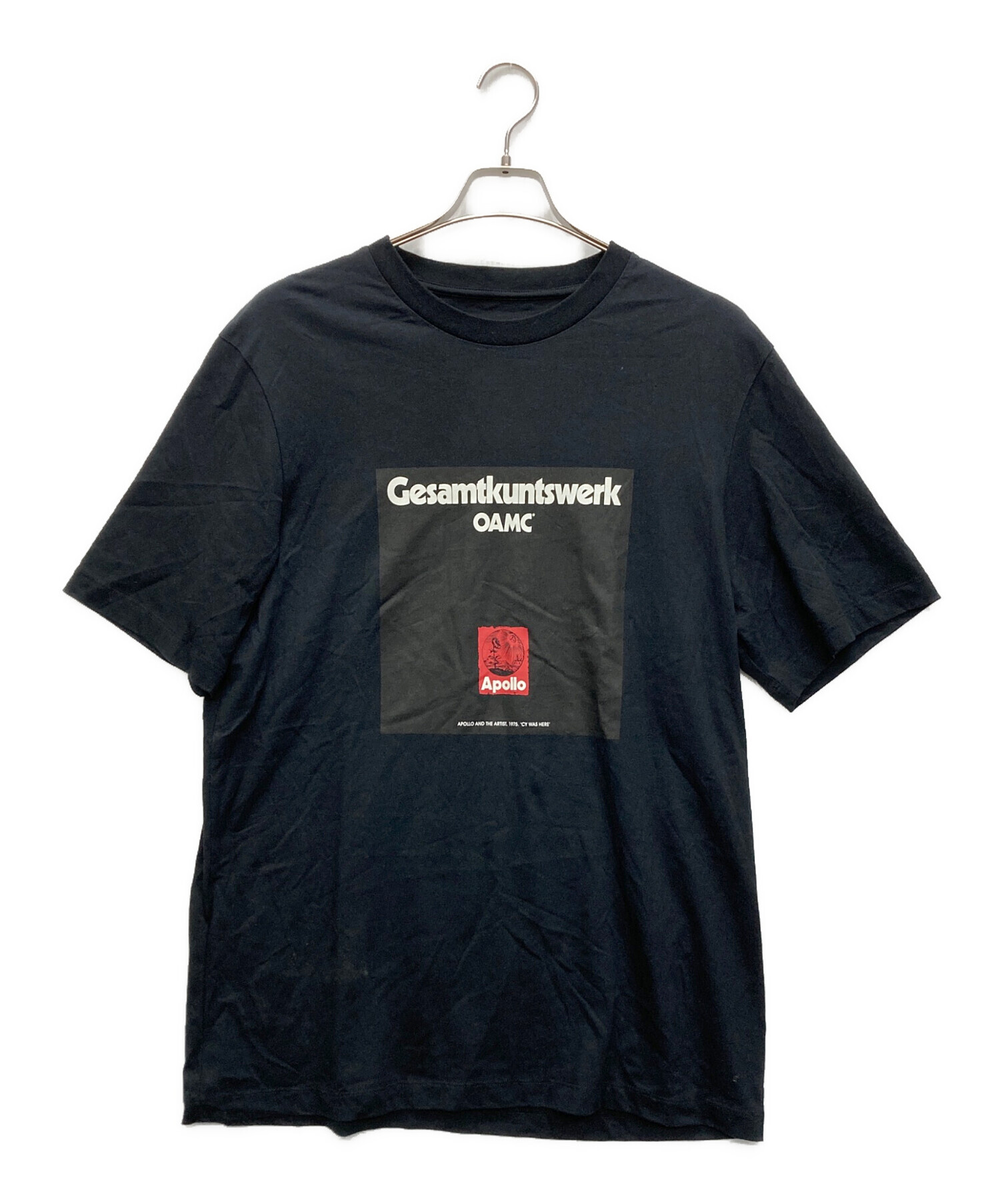 OAMC 新品 OAMC Tシャツ Mサイズ ブラック (オーエーエムシー) バック 