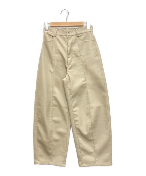 中古・古着通販】allureville (アルアバイル) フェイクレザーフロント