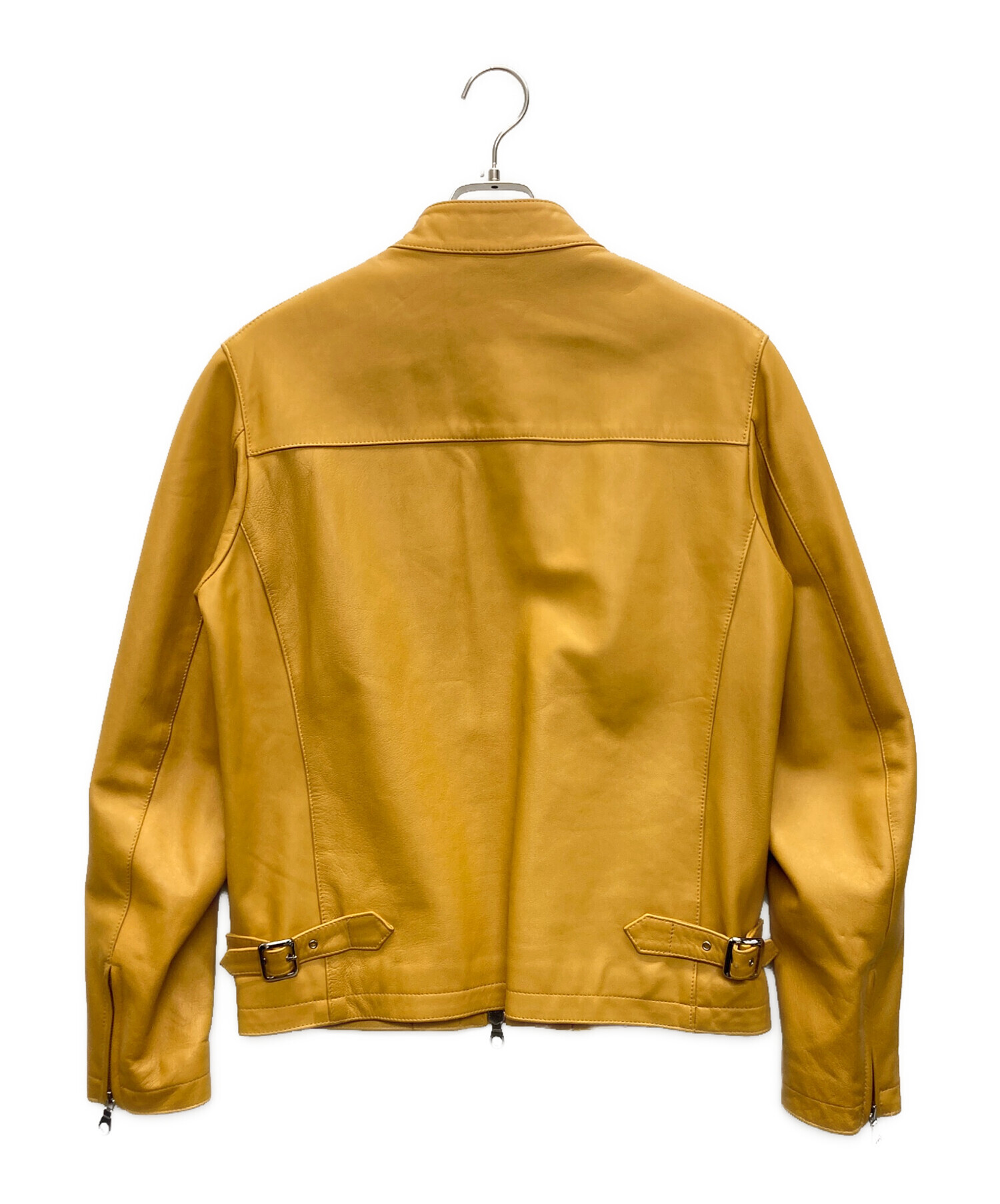 【新品未使用】CINQUANTA シングルライダース　サイズ50 CINQUANTA / スタンドカラー シングルライダースジャケット