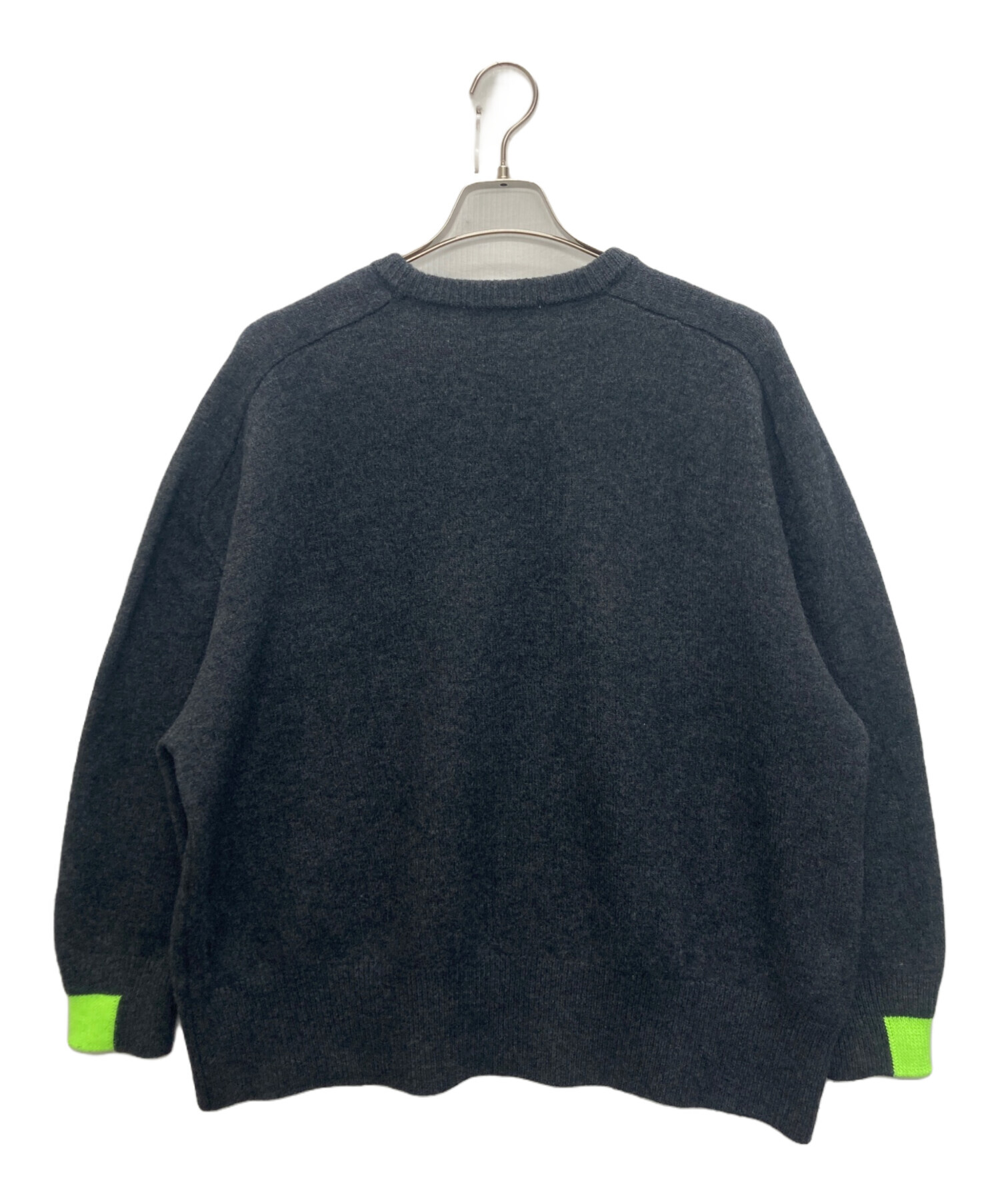 中古・古着通販】ENFOLD (エンフォルド) WIDE CIRCLE PULLOVER グレー 