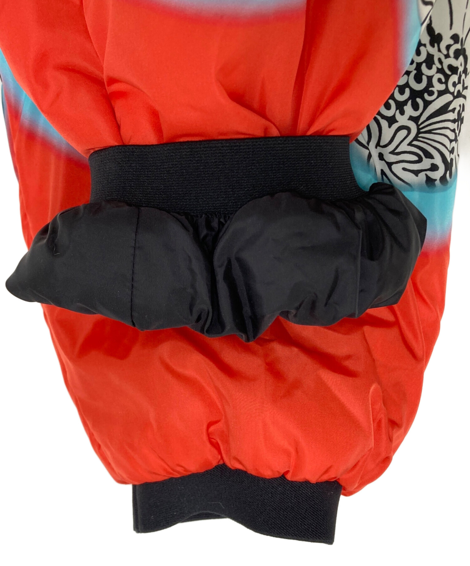 PRADA ナイロン　ジャケット 中古・古着通販】PRADA (プラダ) ダリアプリント パデッド ナイロン