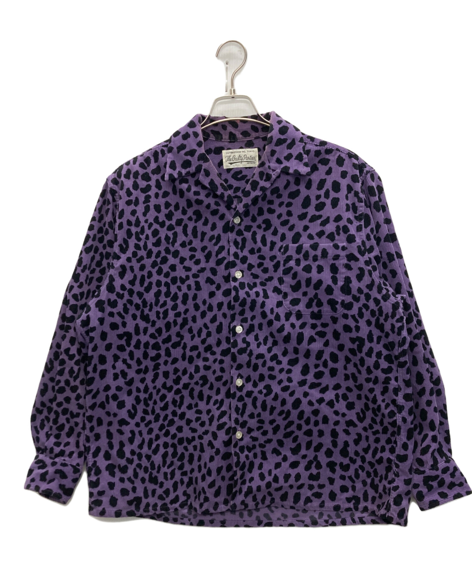 中古・古着通販】WACKO MARIA (ワコマリア) LEOPARD CORDUROY SHIRT