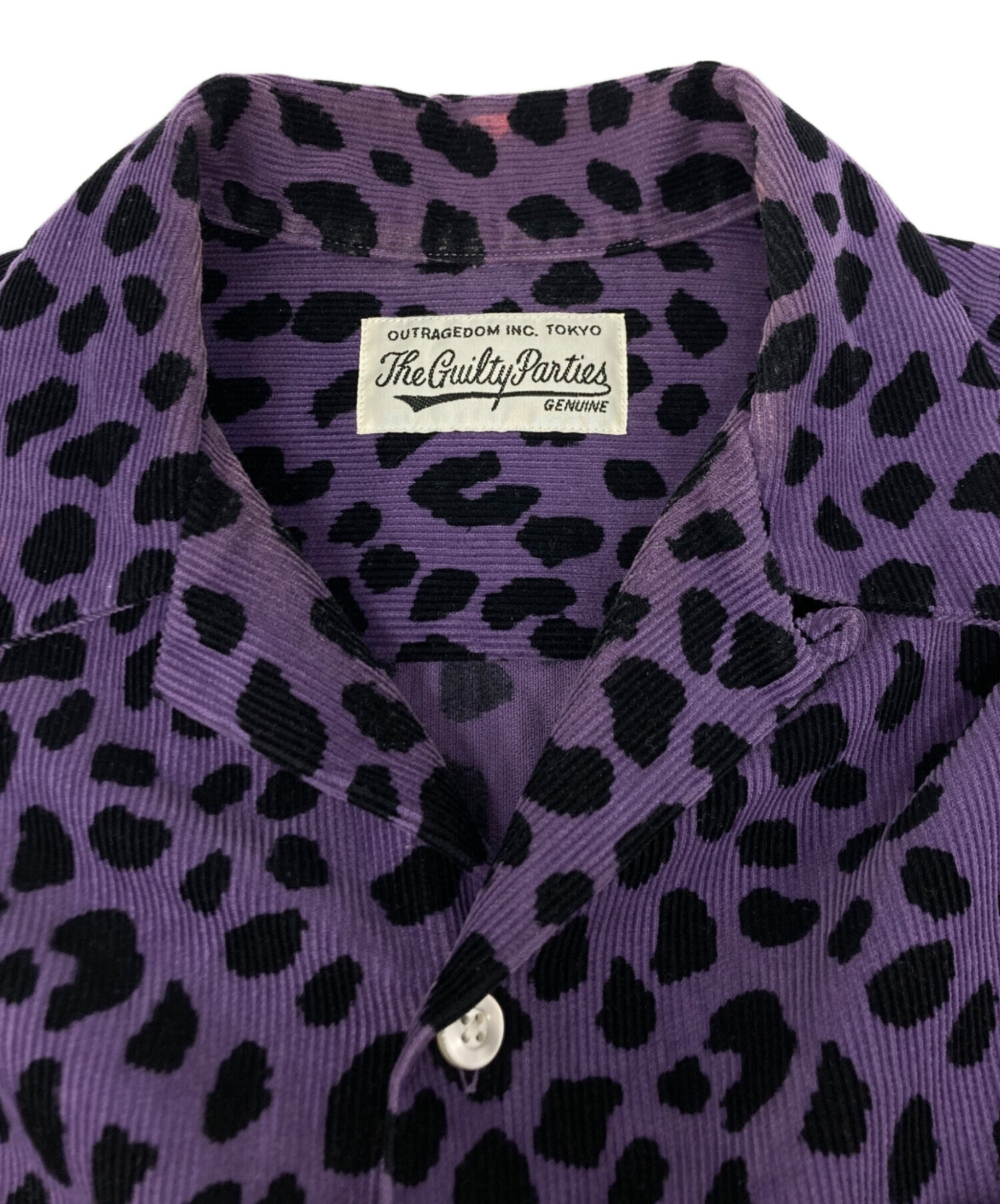 中古・古着通販】WACKO MARIA (ワコマリア) LEOPARD CORDUROY SHIRT