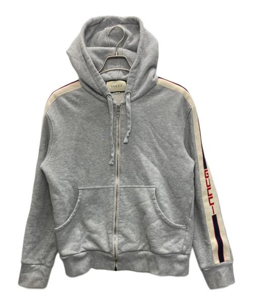 中古・古着通販】GUCCI (グッチ) テクニカルラインジップパーカー