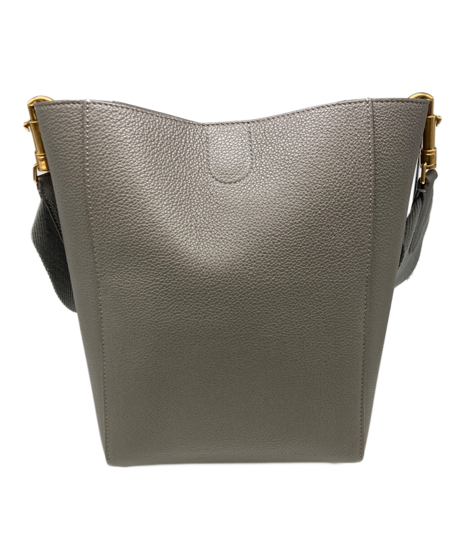 中古・古着通販】CELINE (セリーヌ) サングルバケットスモール グレー