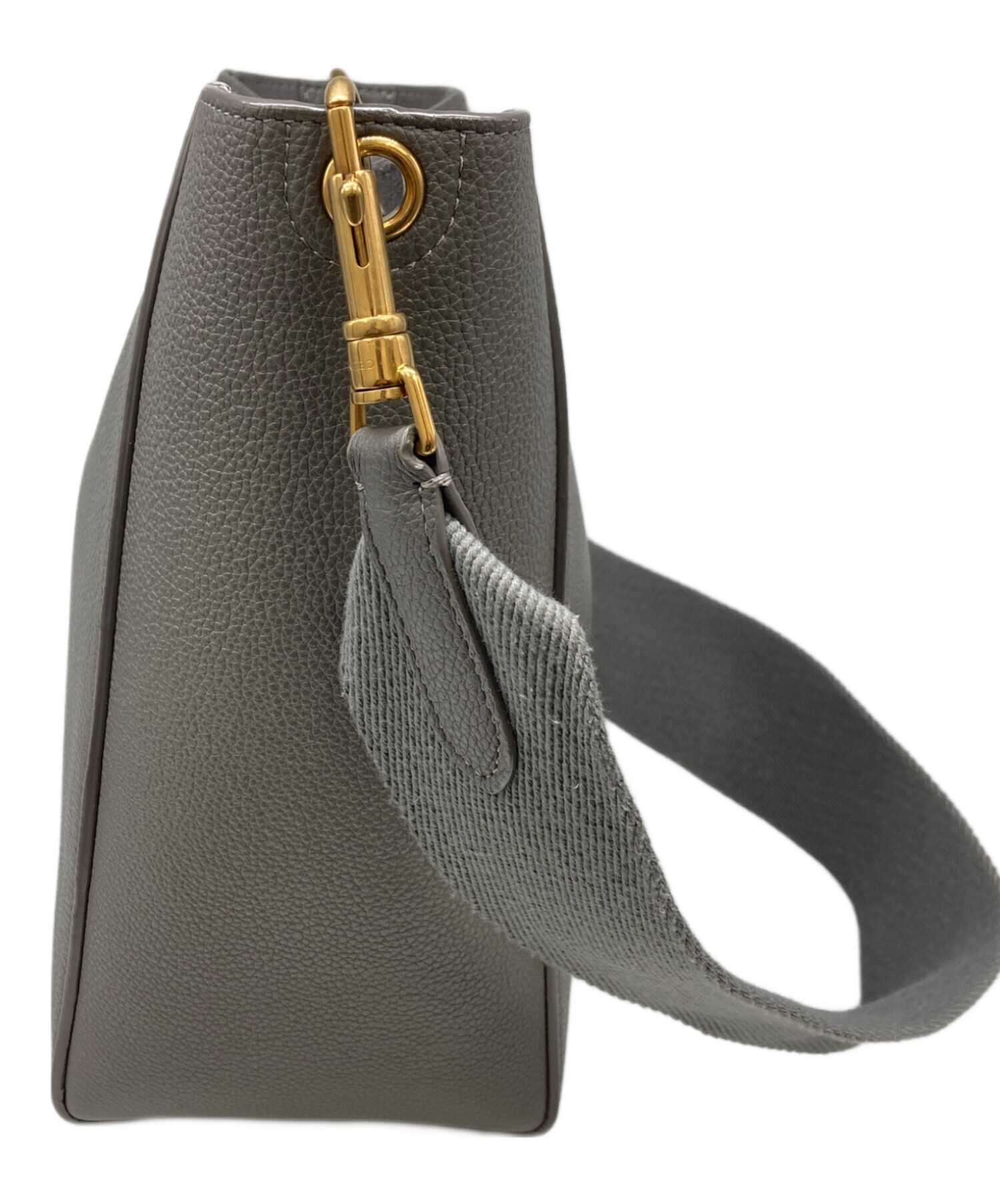 中古・古着通販】CELINE (セリーヌ) サングルバケットスモール グレー