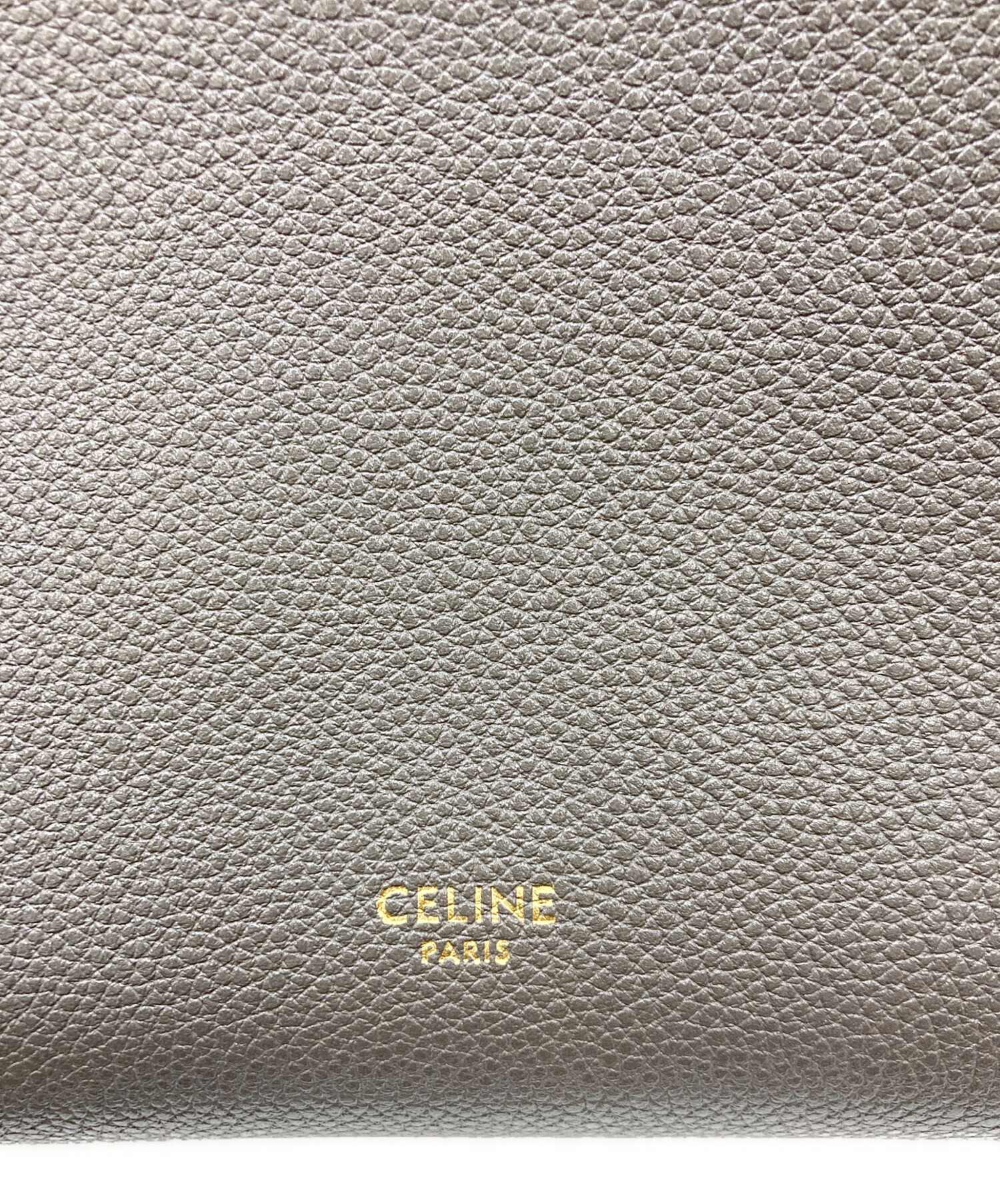 中古・古着通販】CELINE (セリーヌ) サングルバケットスモール グレー