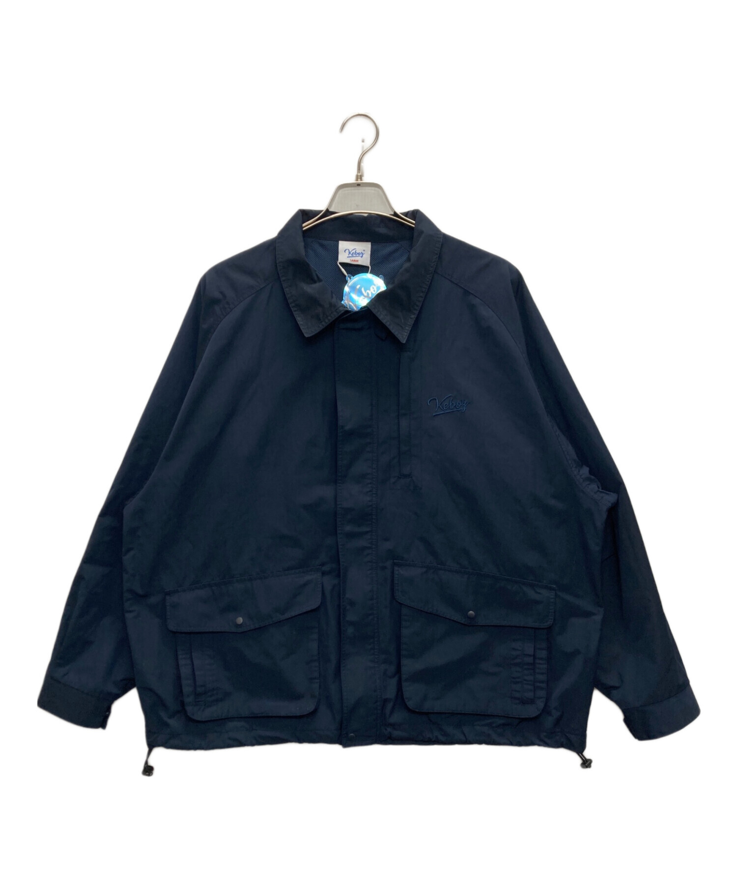 中古・古着通販】KEBOZ (ケボズ) POCKET COACH JACKET ネイビー サイズ 