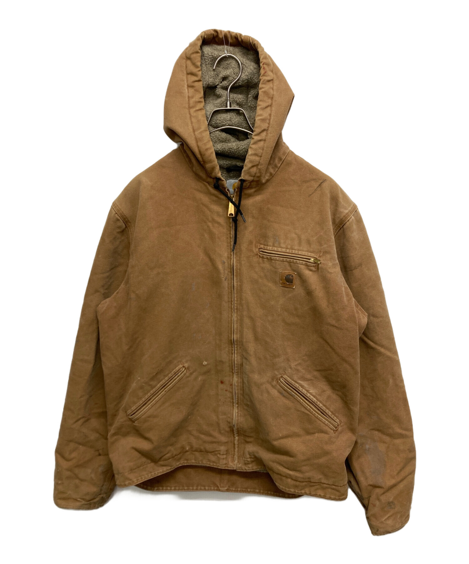 古着　carhartt アクティブジャケット　XL 裏ボア　カーハート　ブラウン 中古・古着通販】CarHartt (カーハート) 裏ボア アクティブジャケット