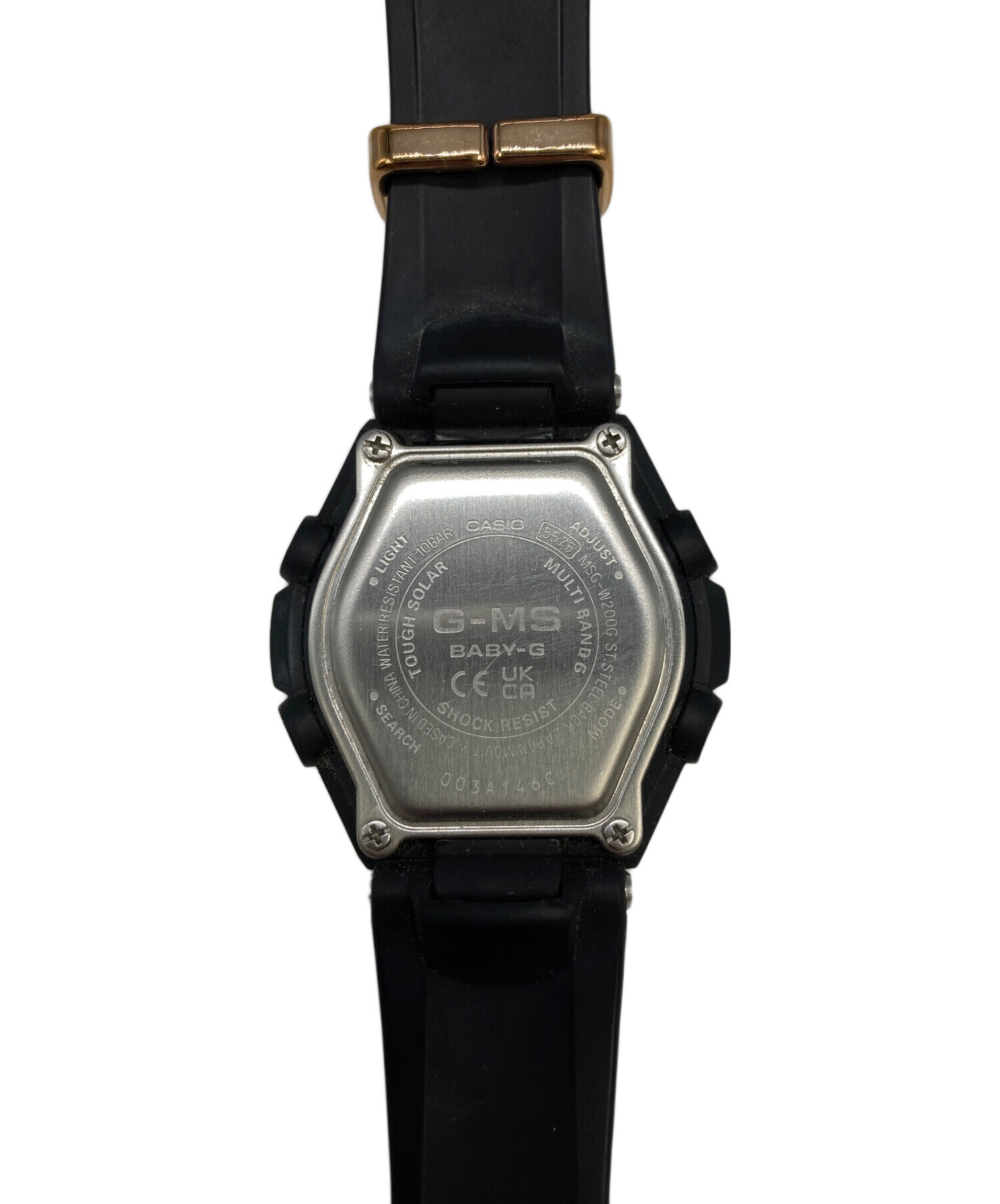 中古・古着通販】CASIO (カシオ) G-MS 電波ソーラー ブラック 