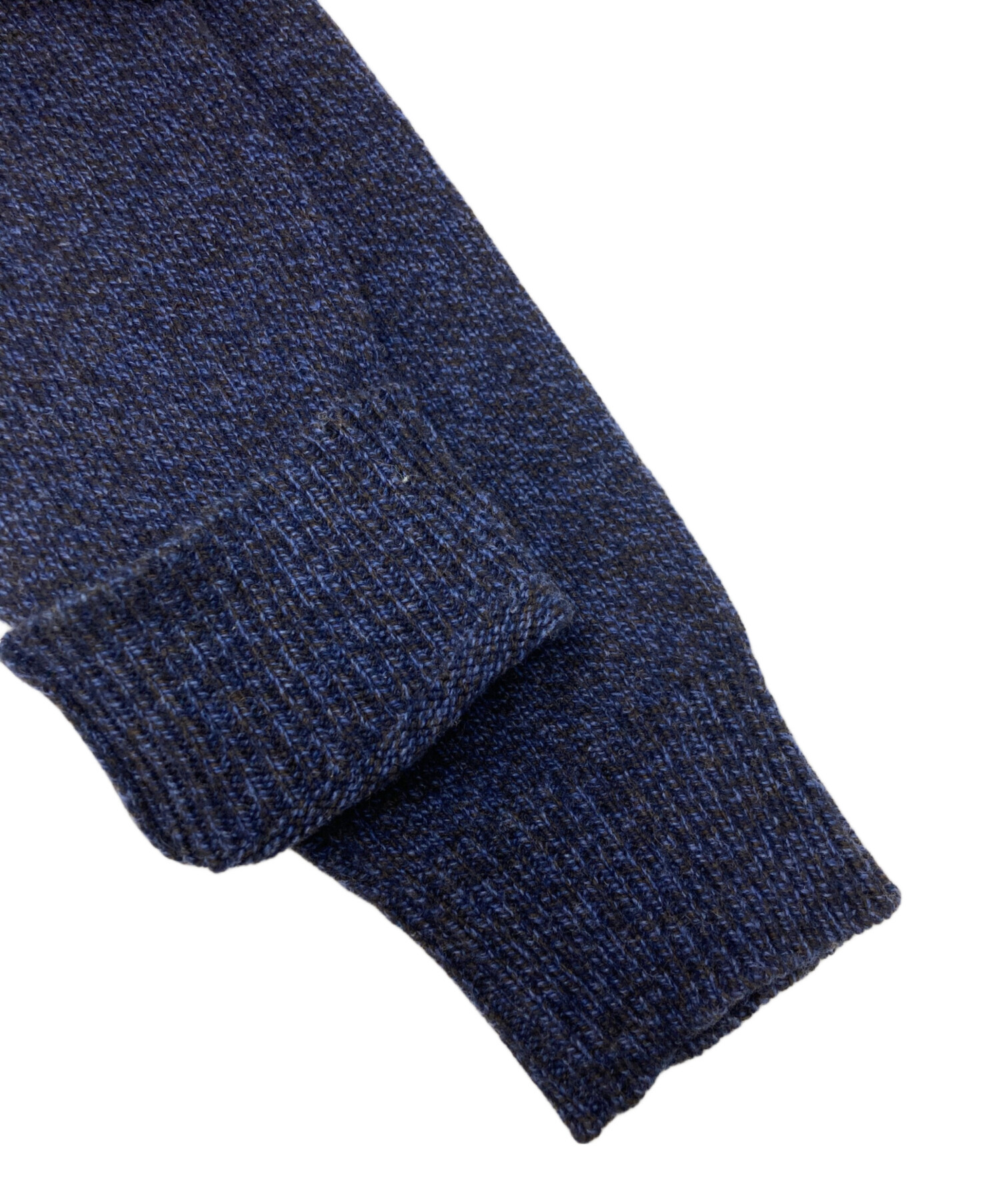 中古・古着通販】ATON (エイトン) WOOL MOULINE MOCKNECK SWEATER 