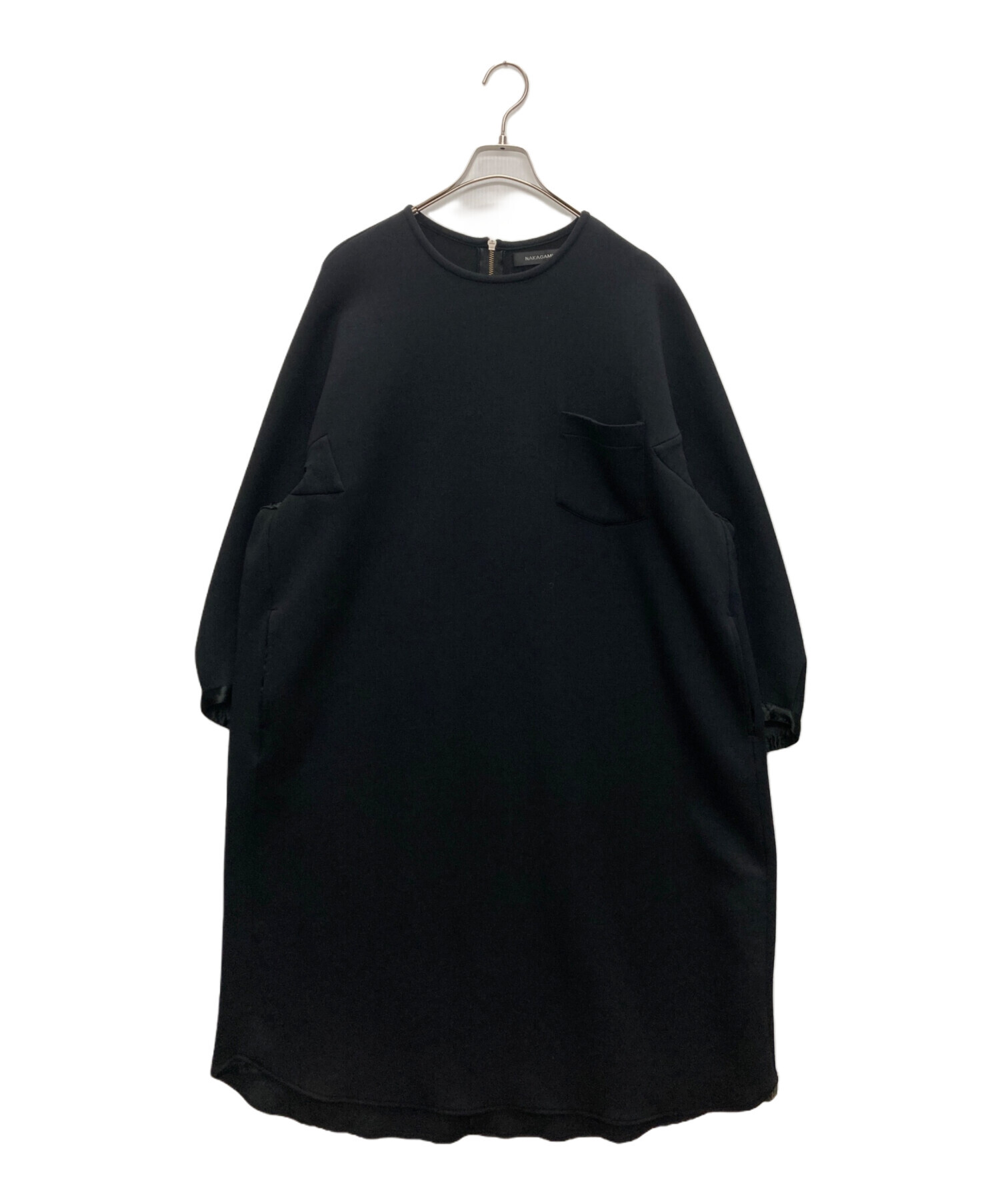 中古・古着通販】NAKAGAMI (ナカガミ) 異素材スウェットワンピース 