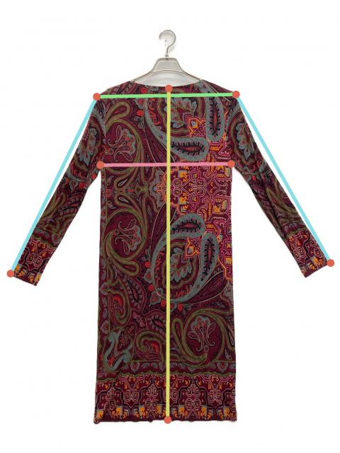 中古・古着通販】ETRO (エトロ) プリントジャージーチュニックドレス
