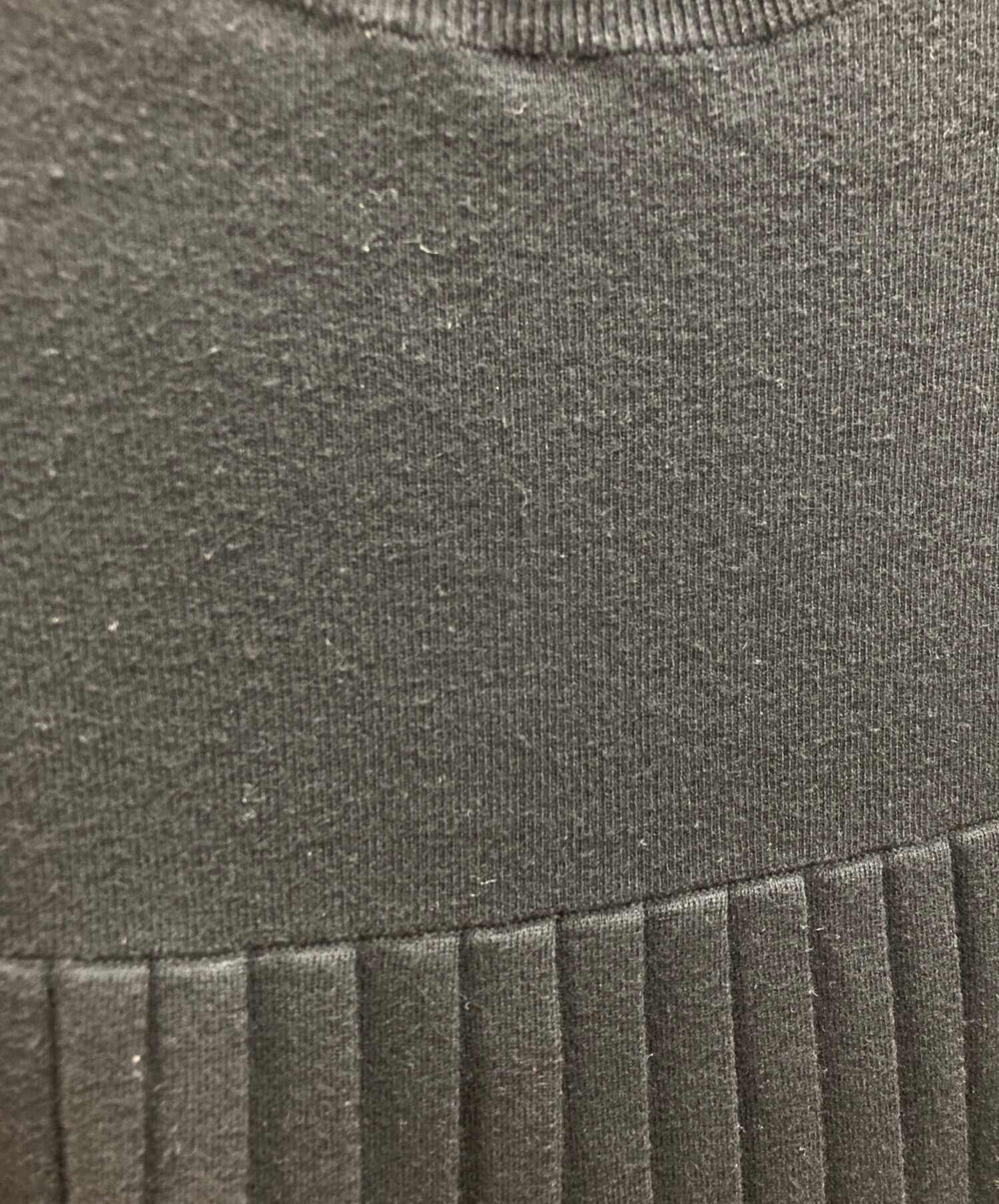 中古・古着通販】ADORE (アドーア) バックプリーツニット ブラック