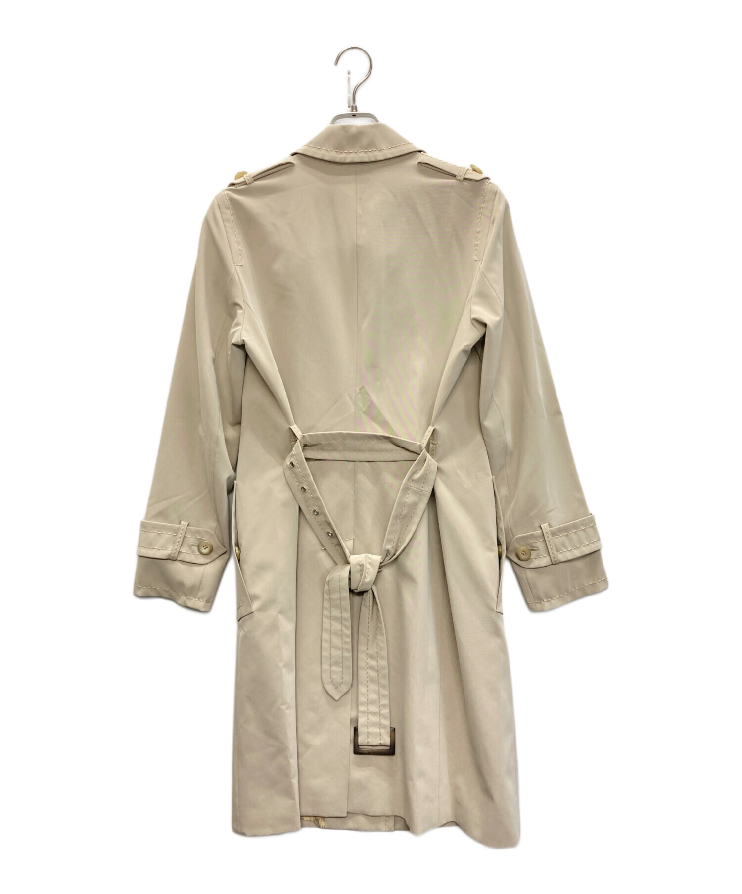 中古・古着通販】MaxMara (マックスマーラ) シングルトレンチコート 