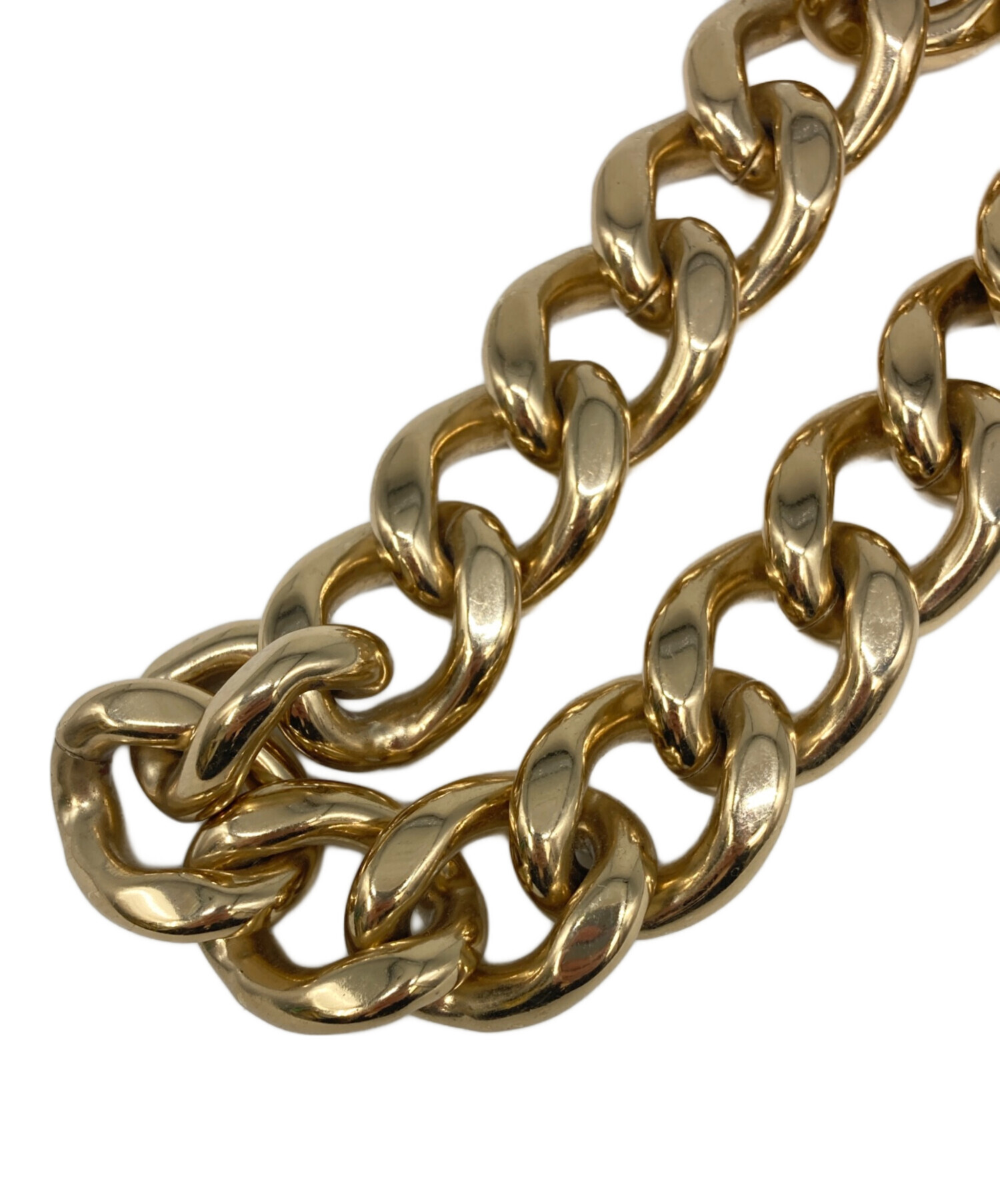 イザベルマラン ゴールドカラーチェーンネックレス布製ケース入り