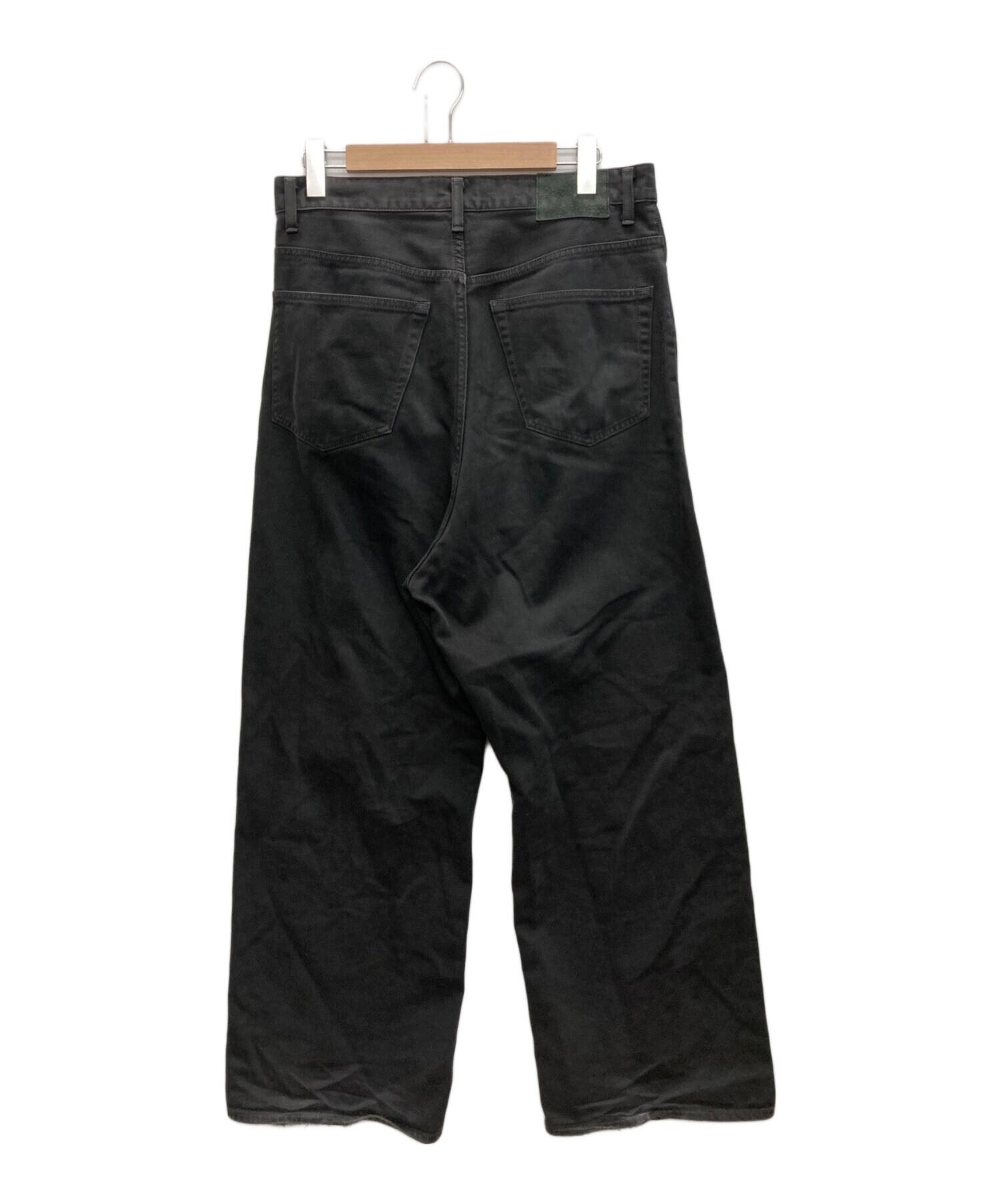 中古・古着通販】Vuja De (ヴジャデ) LUKE PL BAGGY ブラック サイズ 