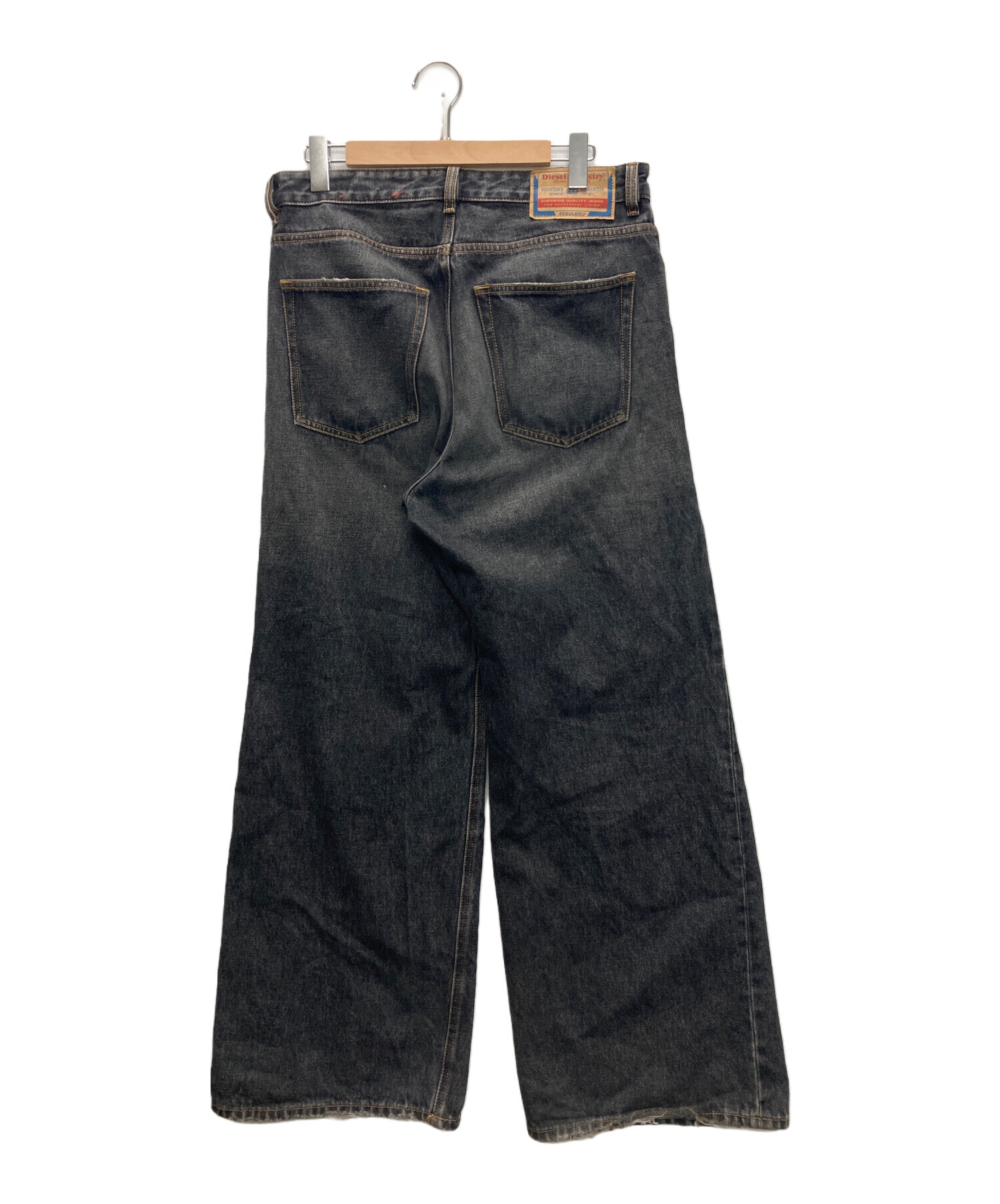 中古・古着通販】DIESEL (ディーゼル) Relaxed Jeans D-Rise ブラック 