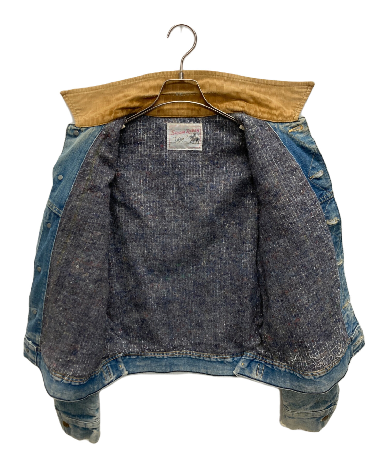 中古・古着通販】LEE (リー) 70's裏ブランケットデニムジャケット