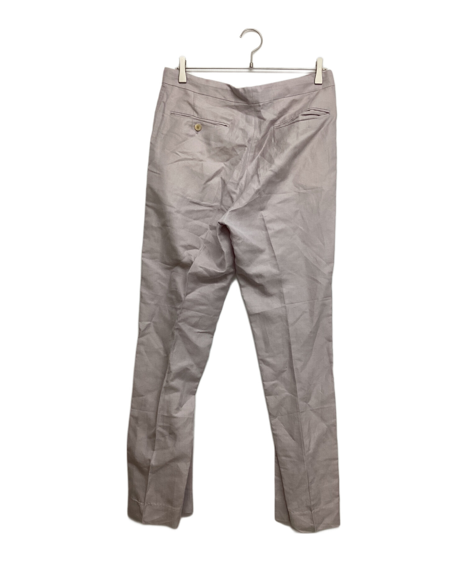 AURALEE SILK LINEN DOBBY SLACKS サイズ4 AURALEE 「 SILK LINEN