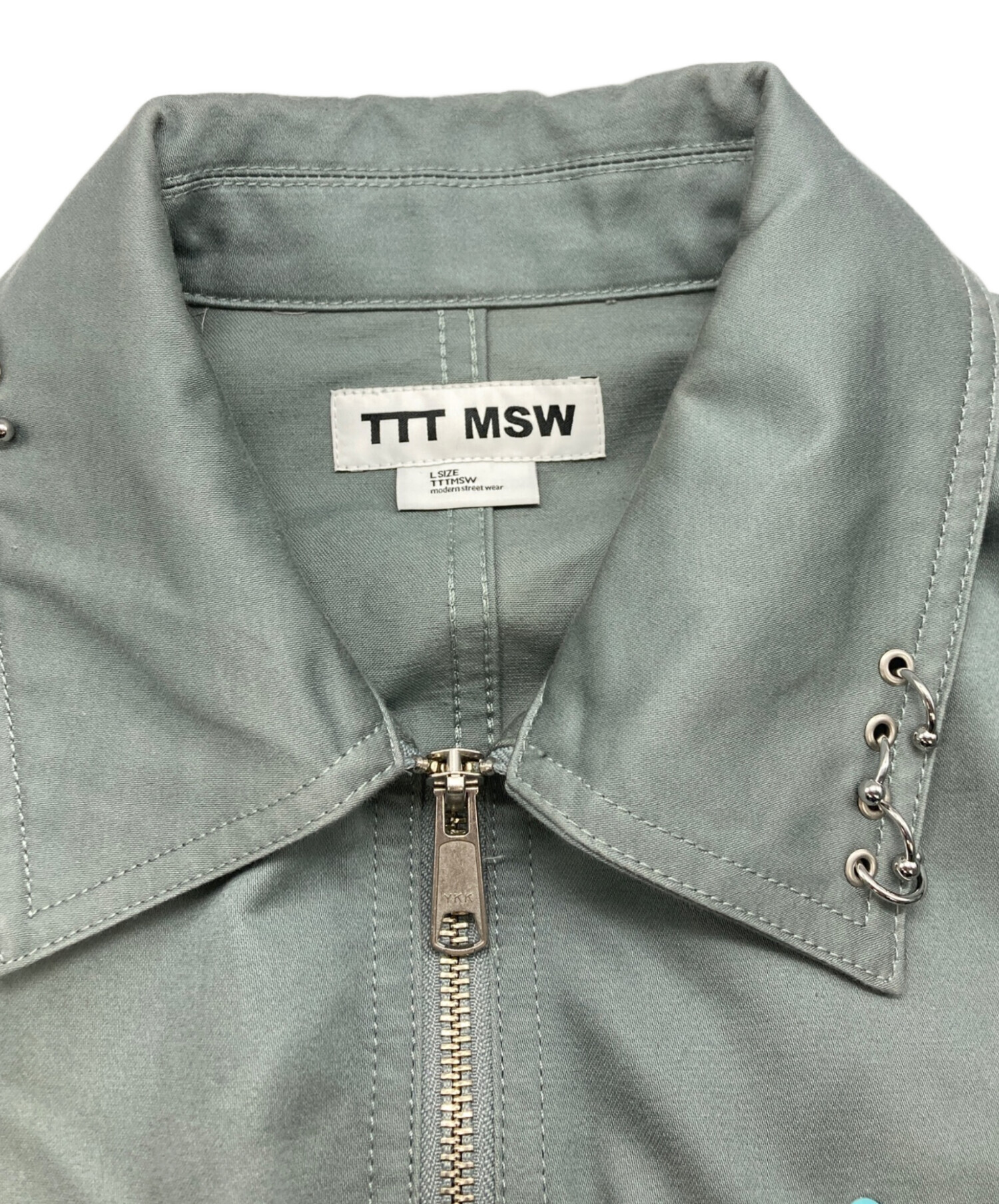 中古・古着通販】TTT MSW (ティー) Work jacket w/pierce