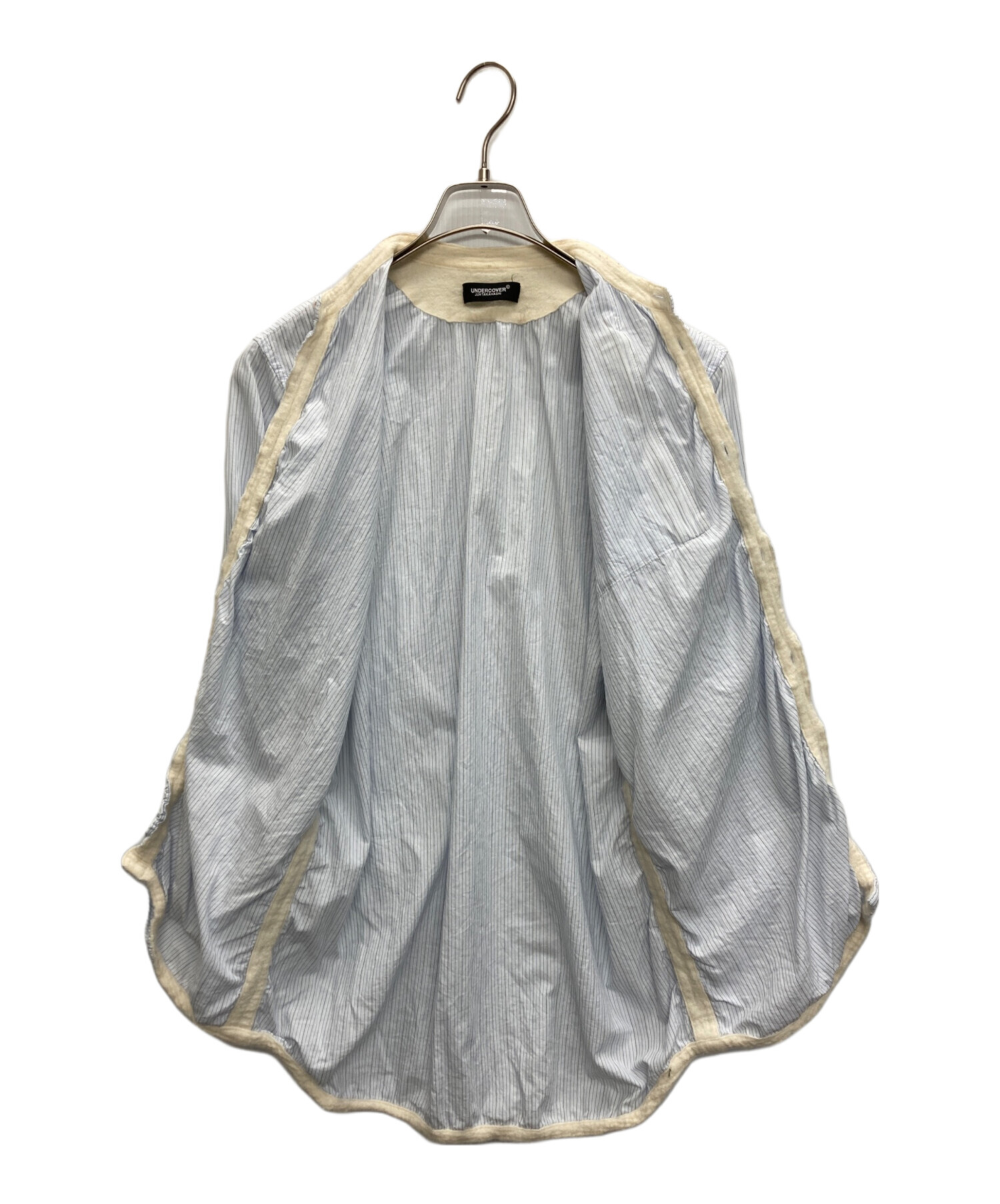 中古・古着通販】UNDERCOVER (アンダーカバー) ストライプコットン 裏