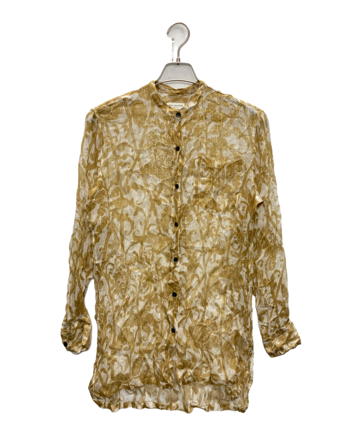 中古・古着通販】DRIES VAN NOTEN (ドリスヴァンノッテン) 総柄シルク  