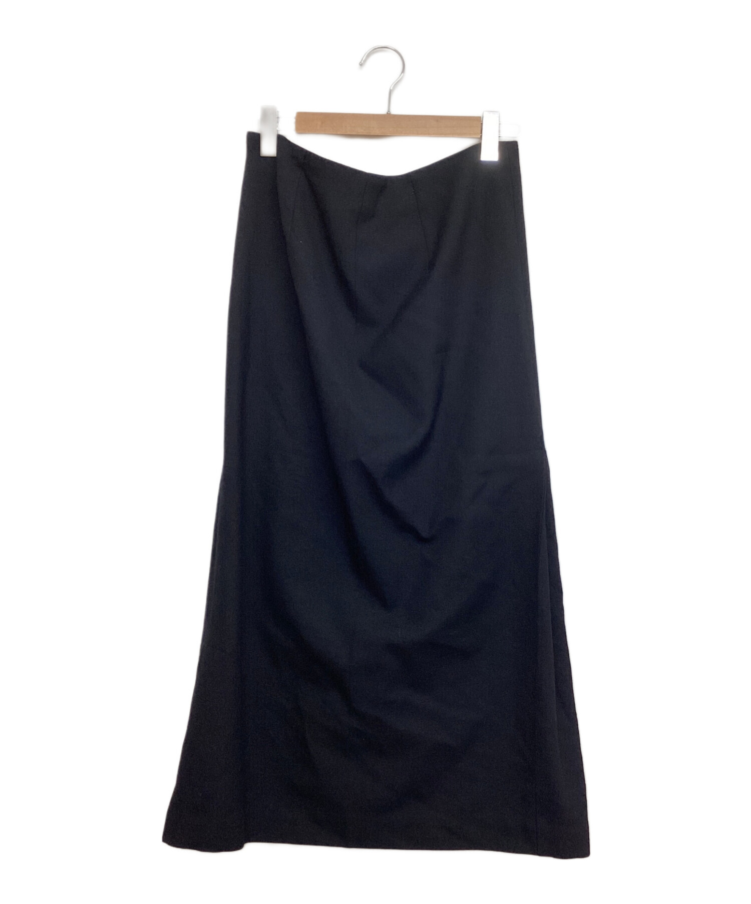 【未使用】ヨウジヤマモト　ロングタイトスカート　ウールスカート 中古・古着通販】YOHJI YAMAMOTO (ヨウジヤマモト) ウールタイト