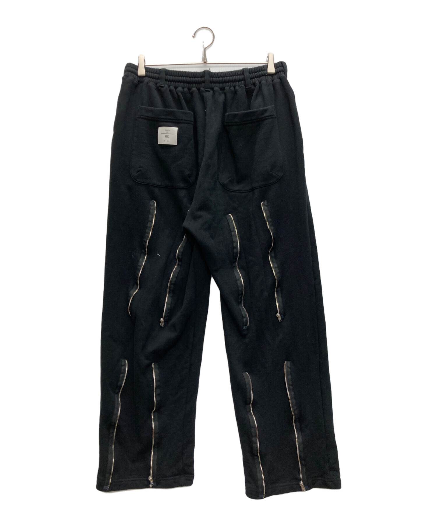 中古・古着通販】Name. (ネーム) ボンデージスウェットパンツ ブラック