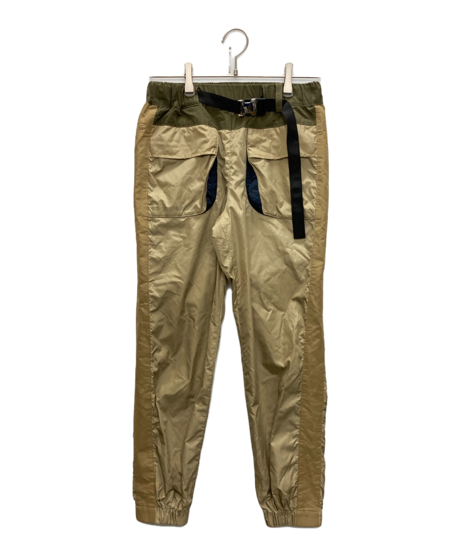 中古・古着通販】sacai (サカイ) Grosgrain Mix Pants ベージュ サイズ 