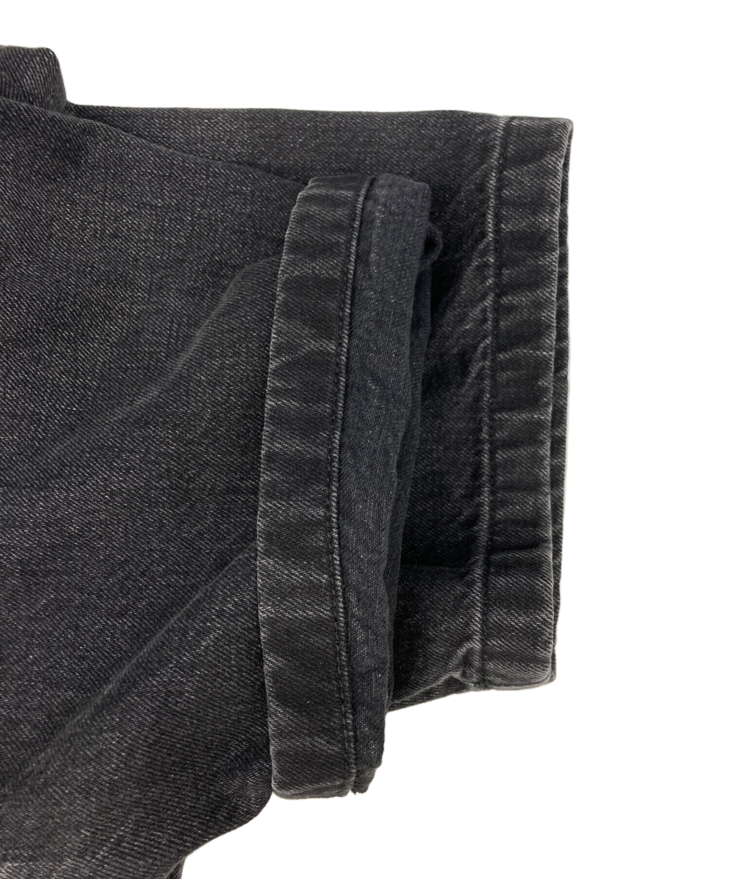 中古・古着通販】PRADA (プラダ) トライアングルロゴプレートS/Sデニム  