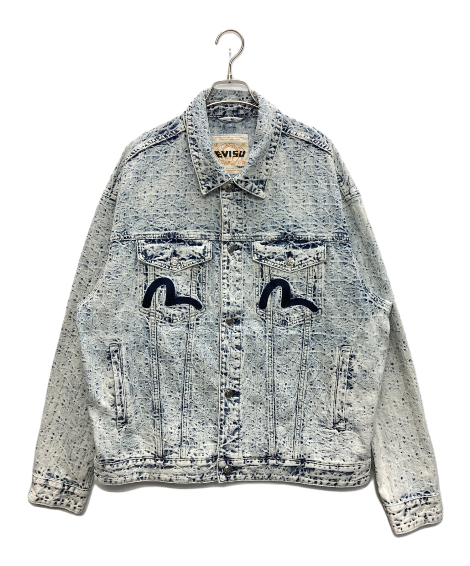 中古・古着通販】EVISU (エビス) オールオーバーカモメジャガード