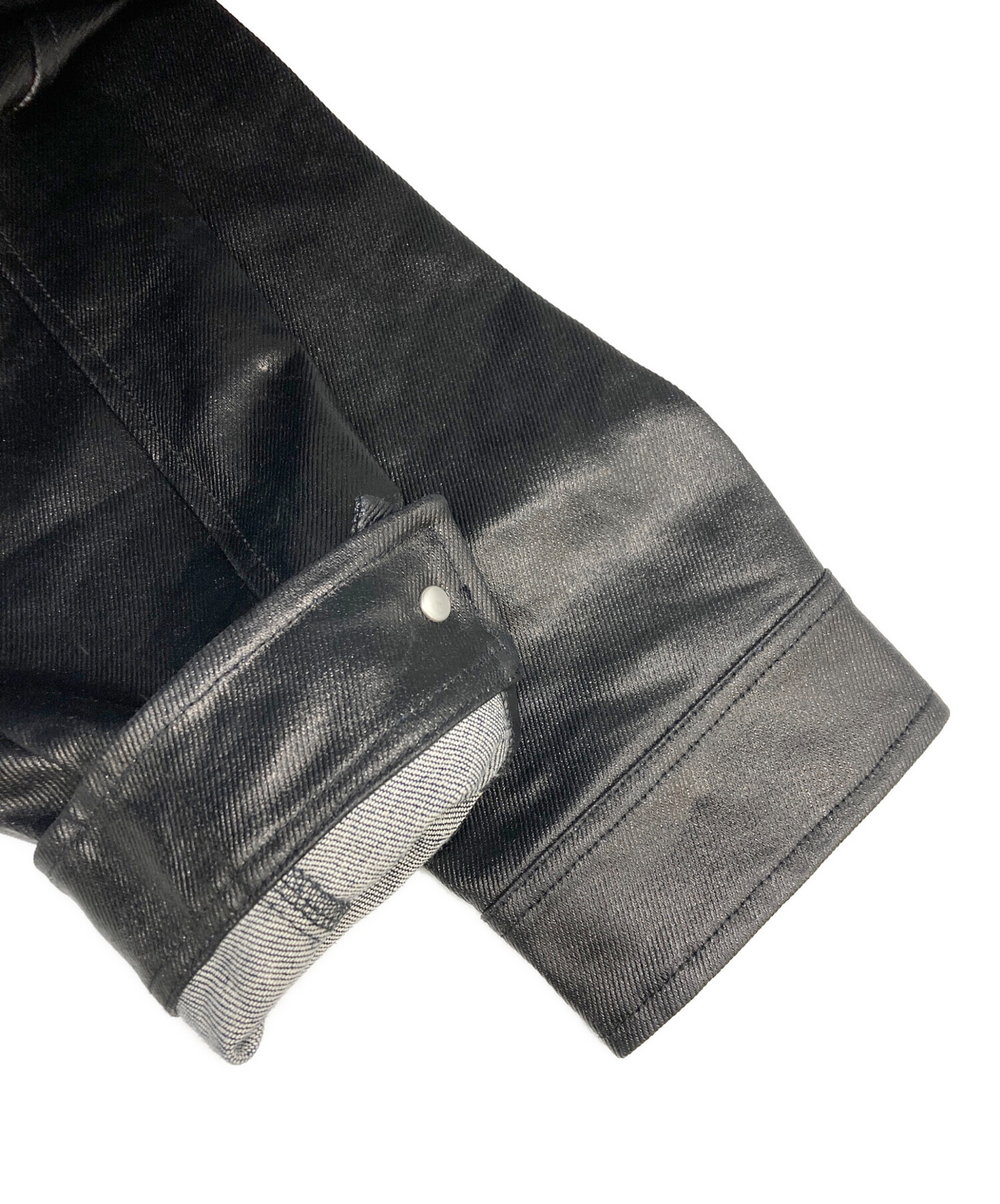 中古・古着通販】WEYEP (ウィエップ) RUBBER COATING WIDE DENIM