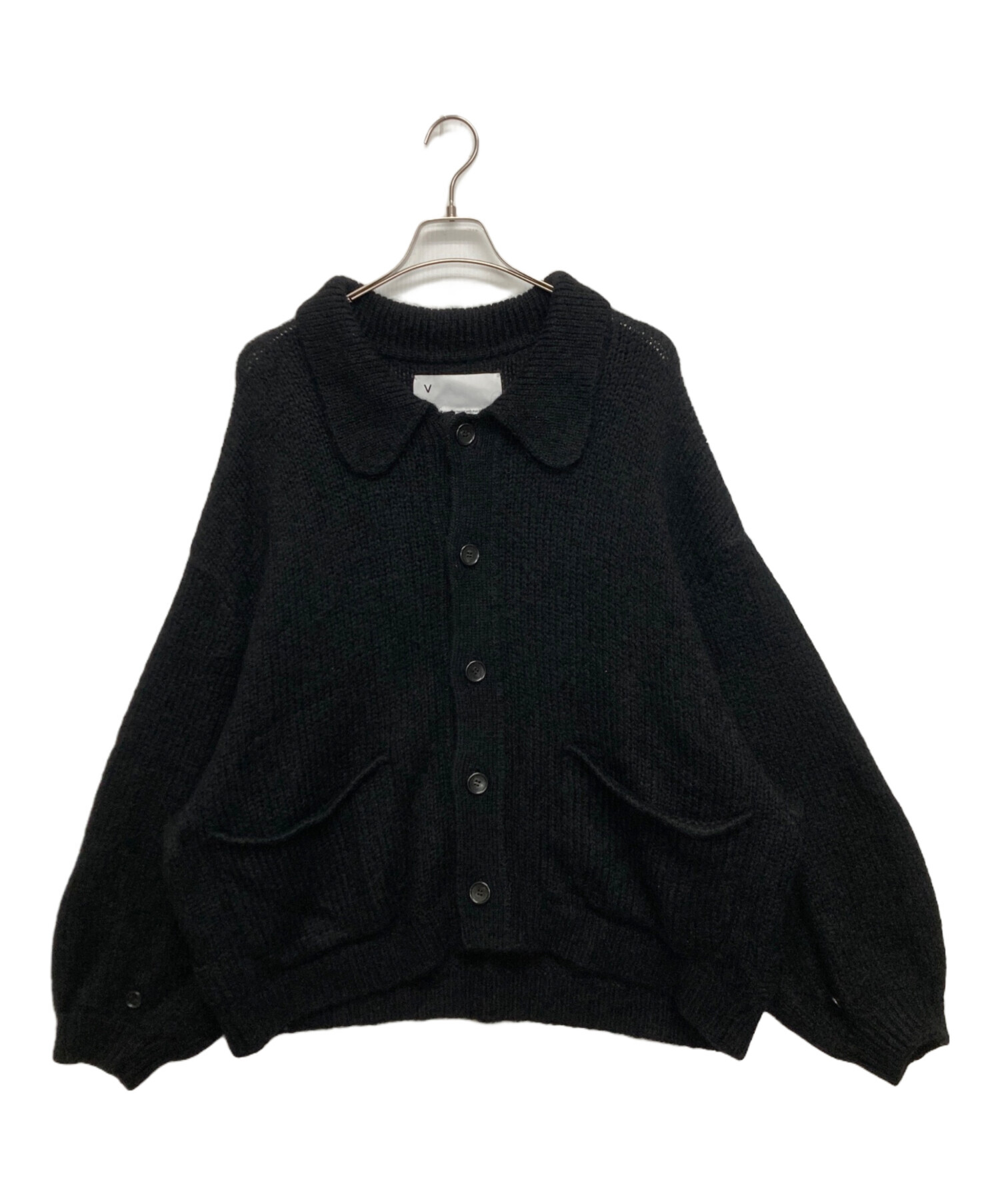 中古・古着通販】VOAAOV (ヴォアーブ) MOHAIR KNIT Blouson Cardigan 