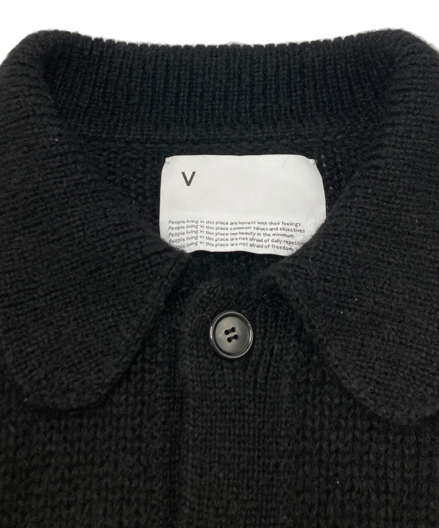 中古・古着通販】VOAAOV (ヴォアーブ) MOHAIR KNIT Blouson Cardigan 