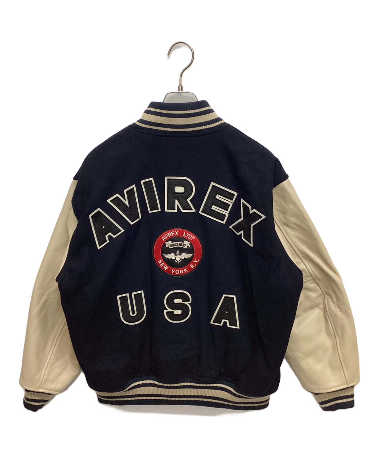 AVIREX ジャケット　スタジャン L-STADIUM JKT SIGNATURE LOGO/スタジアムジャケット シグネチャーロゴ