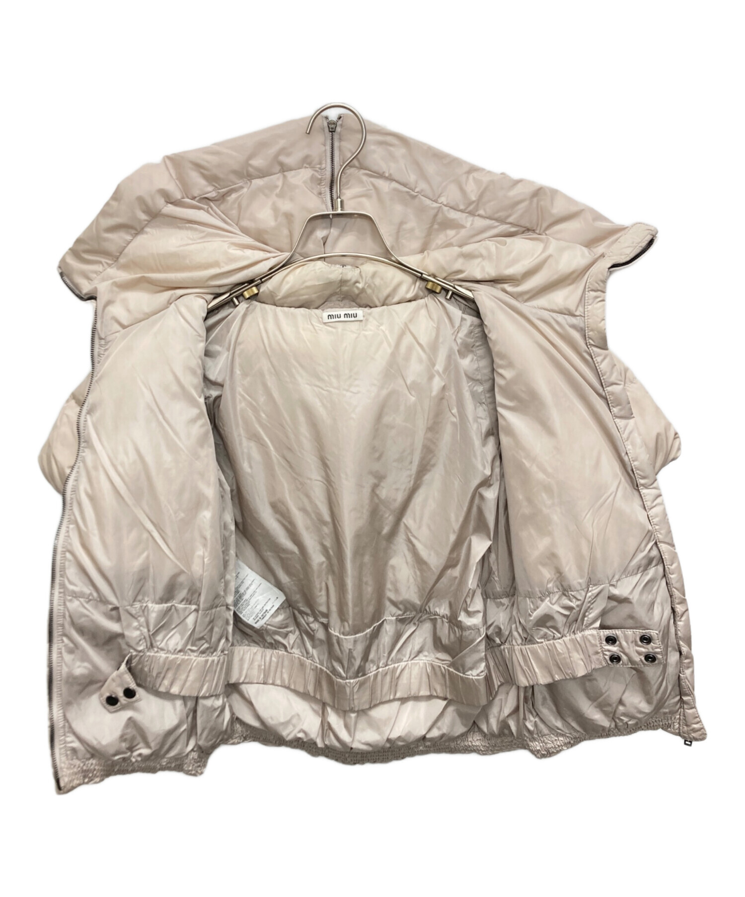中古・古着通販】MIU MIU (ミュウミュウ) ショートスリーブダウン 