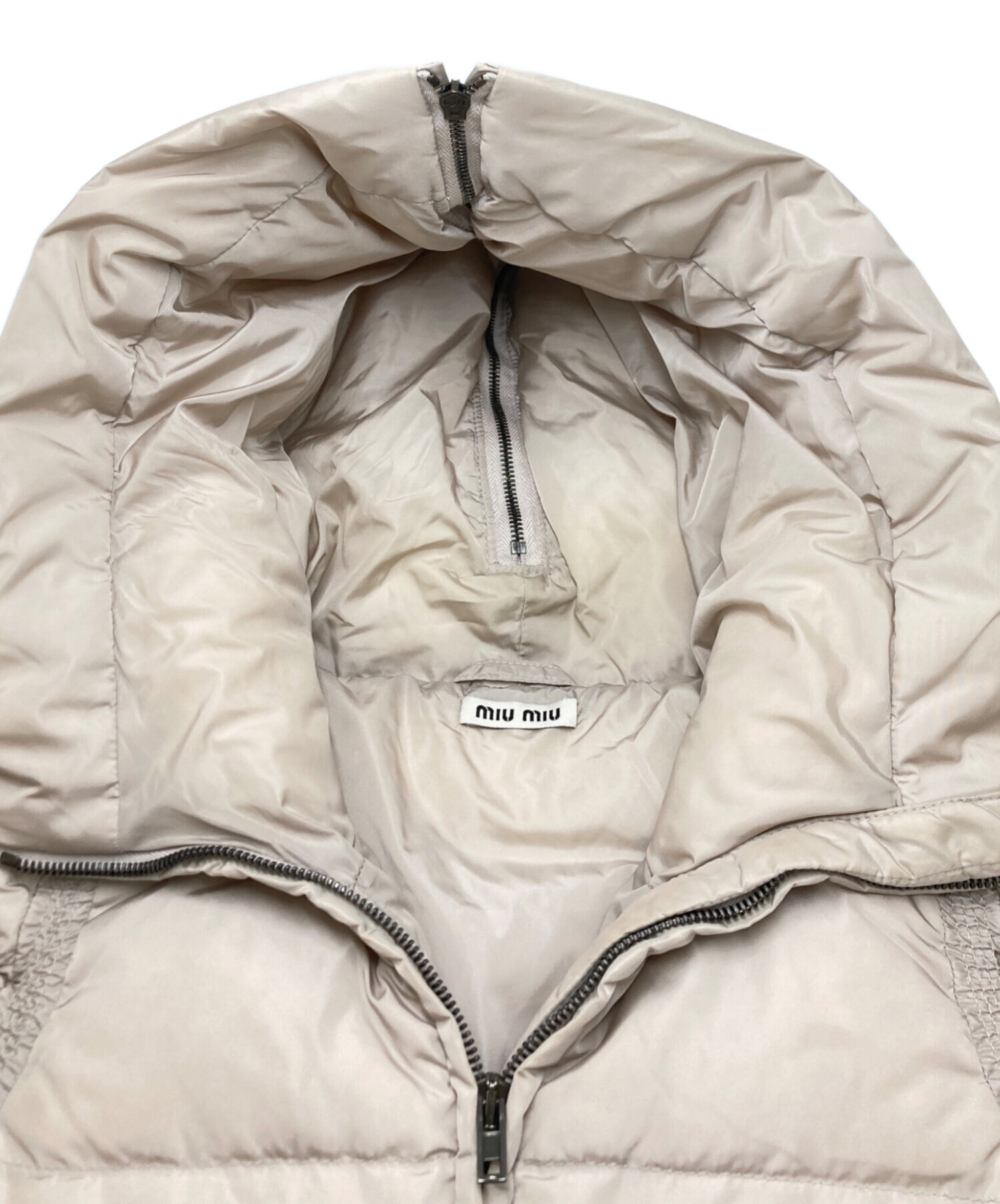 中古・古着通販】MIU MIU (ミュウミュウ) ショートスリーブダウン 
