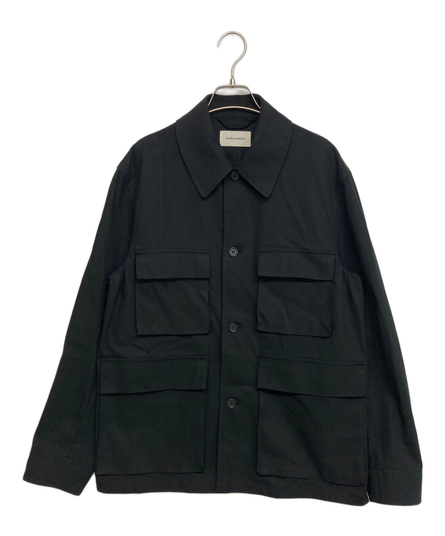中古・古着通販】MARKAWARE (マーカウェア) 4POCKETS JACKET ブラック