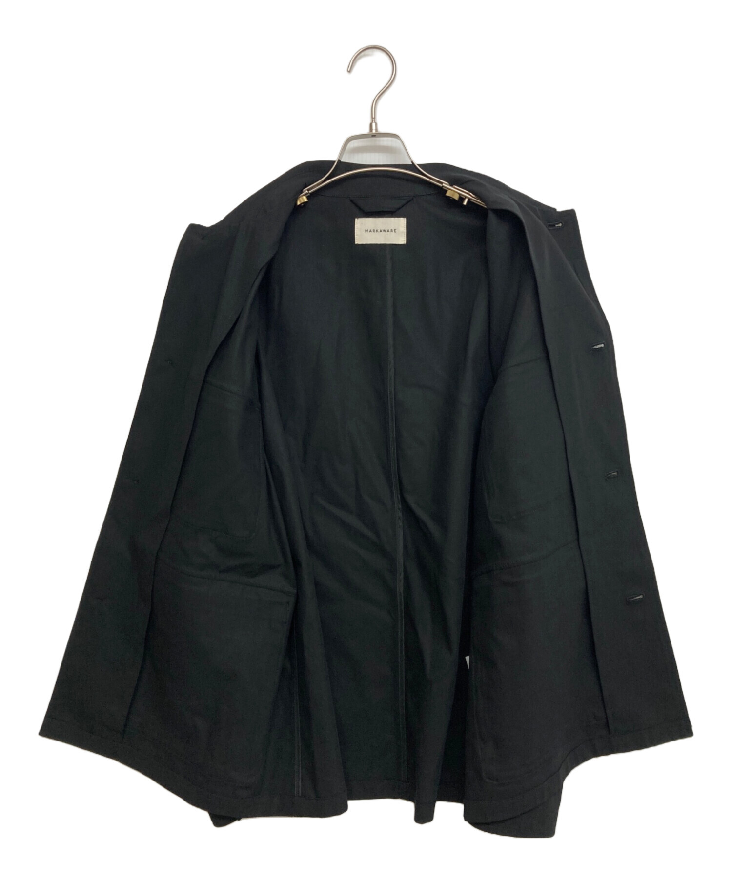 中古・古着通販】MARKAWARE (マーカウェア) 4POCKETS JACKET ブラック