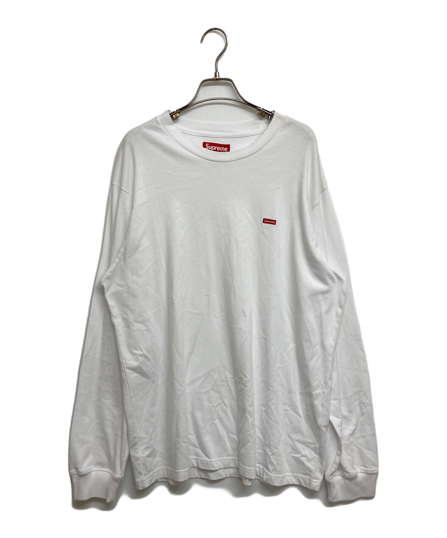 中古・古着通販】SUPREME (シュプリーム) Small Box L/S Tee ホワイト