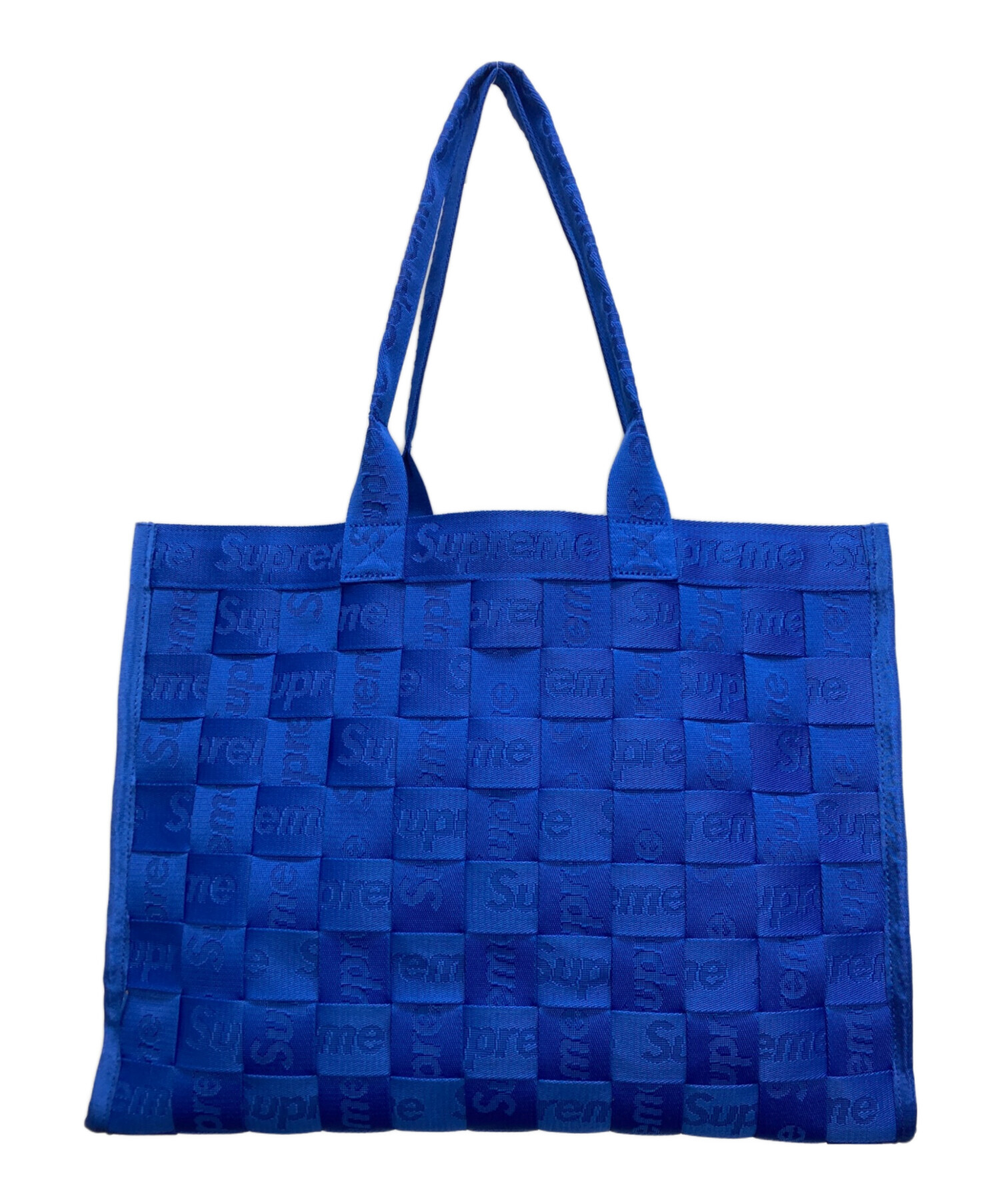 中古・古着通販】SUPREME (シュプリーム) Woven Tote ロイヤル 
