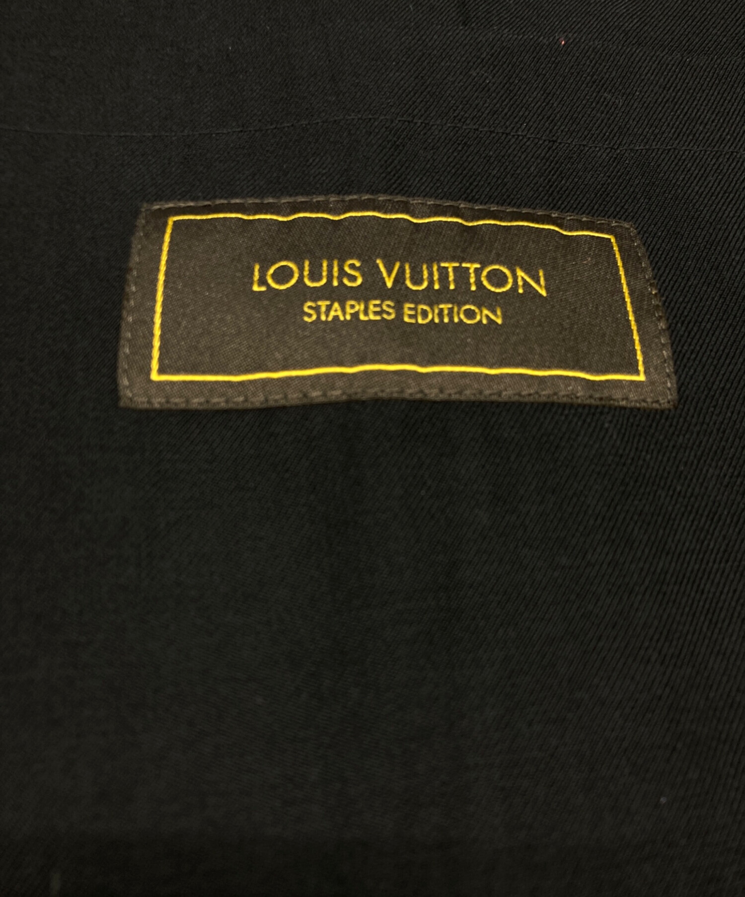 LOUIS VUITTON ステープルエディション ブラック サイズ44 LOUIS