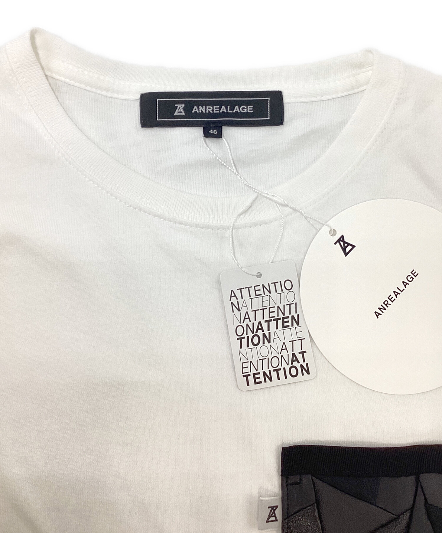 中古・古着通販】ANREALAGE (アンリアレイジ) PATCHWORK POCKET TEE 