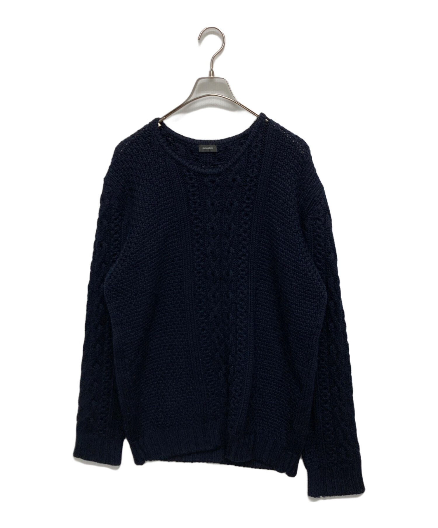 JIL JIL SANDER ジルサンダー ニット ネイビー サイズ44 JIL JIL SANDER ジルサンダー ニット ネイビー サイズ44