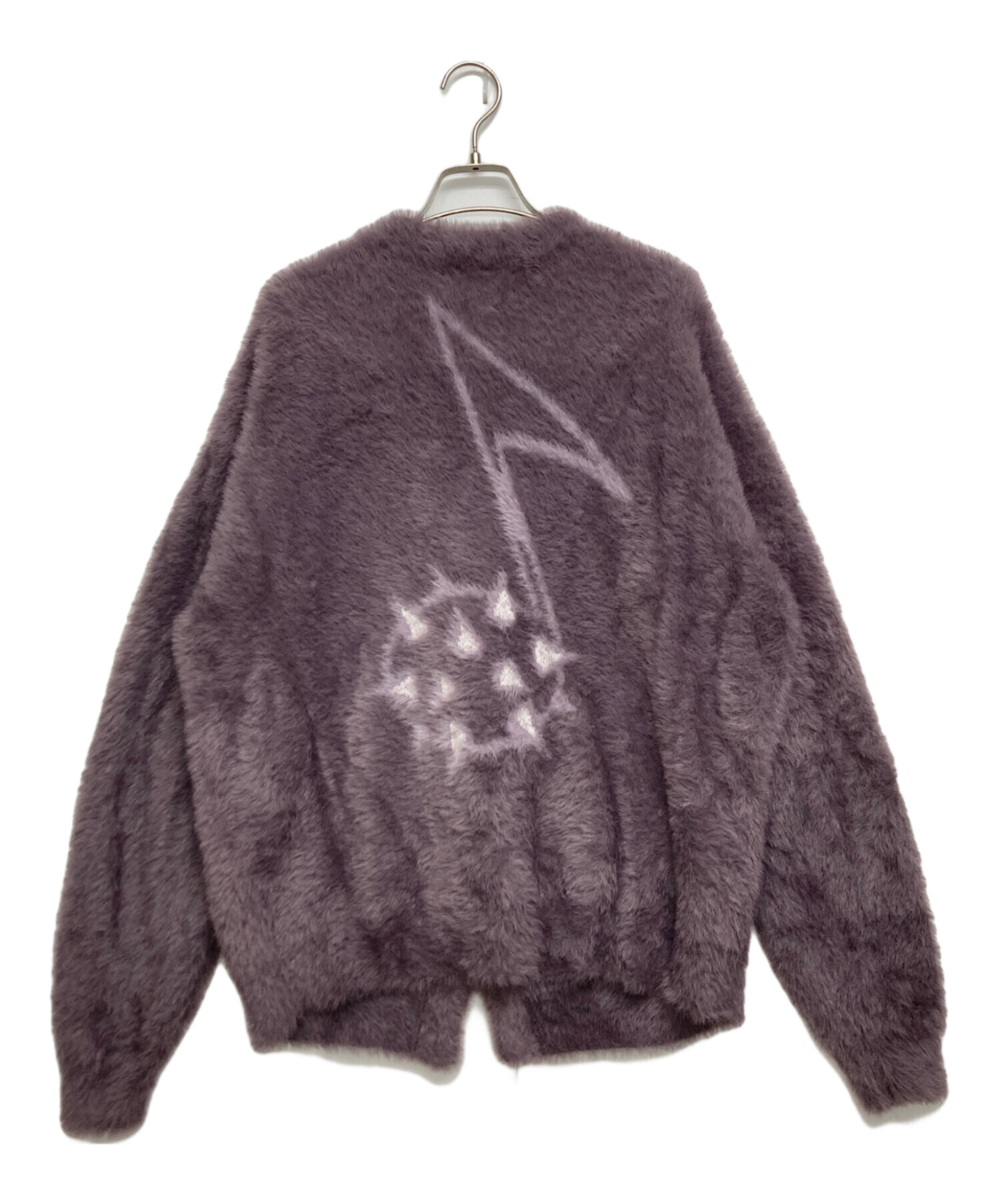 中古・古着通販】HUF (ハフ) HARD NOTE CARDIGAN パープル サイズ:SIZE 