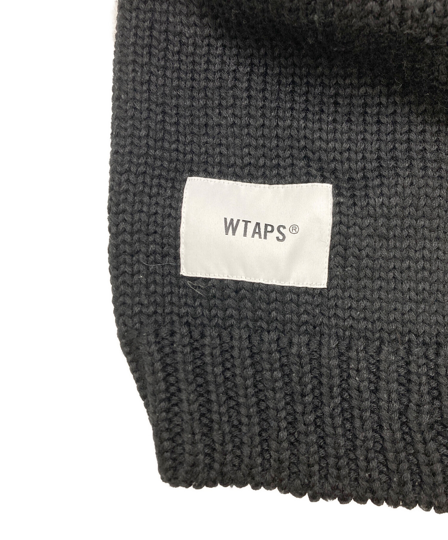 中古・古着通販】WTAPS (ダブルタップス) INGREDIENT SWEATER ブラック