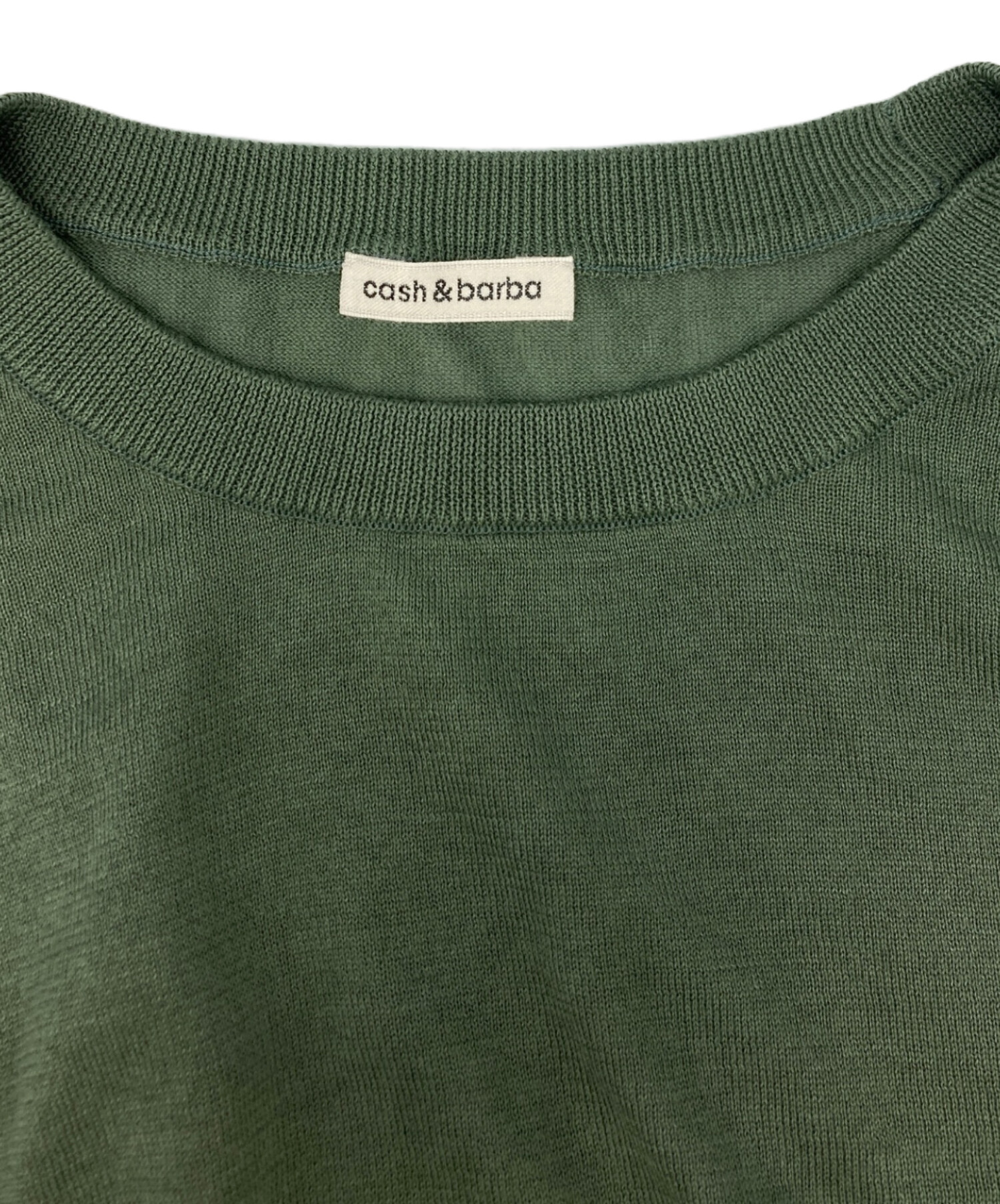 【未使用】cash&barba シーアイランドコットンニット半袖, Blue 2 シーアイランドコットン ニット 半袖クルー, Blue – cash & barba