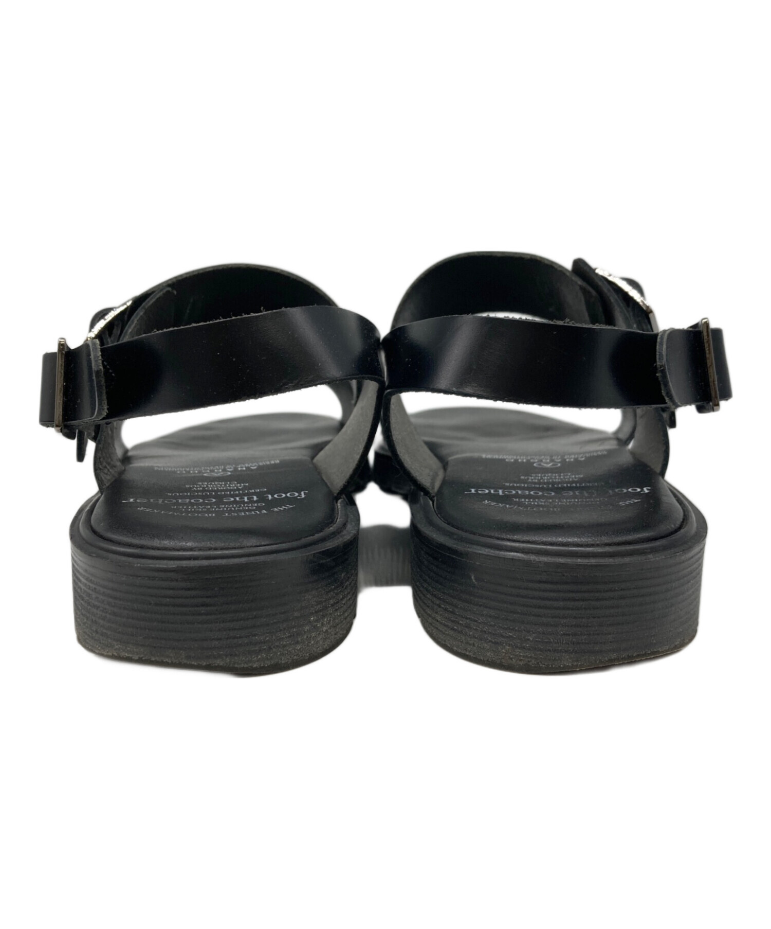 新品 foot the coacher S.S. BELT SANDALS 7 foot the coacher【新品未使用】S.S BELT SANDAL 7 【公式通販】