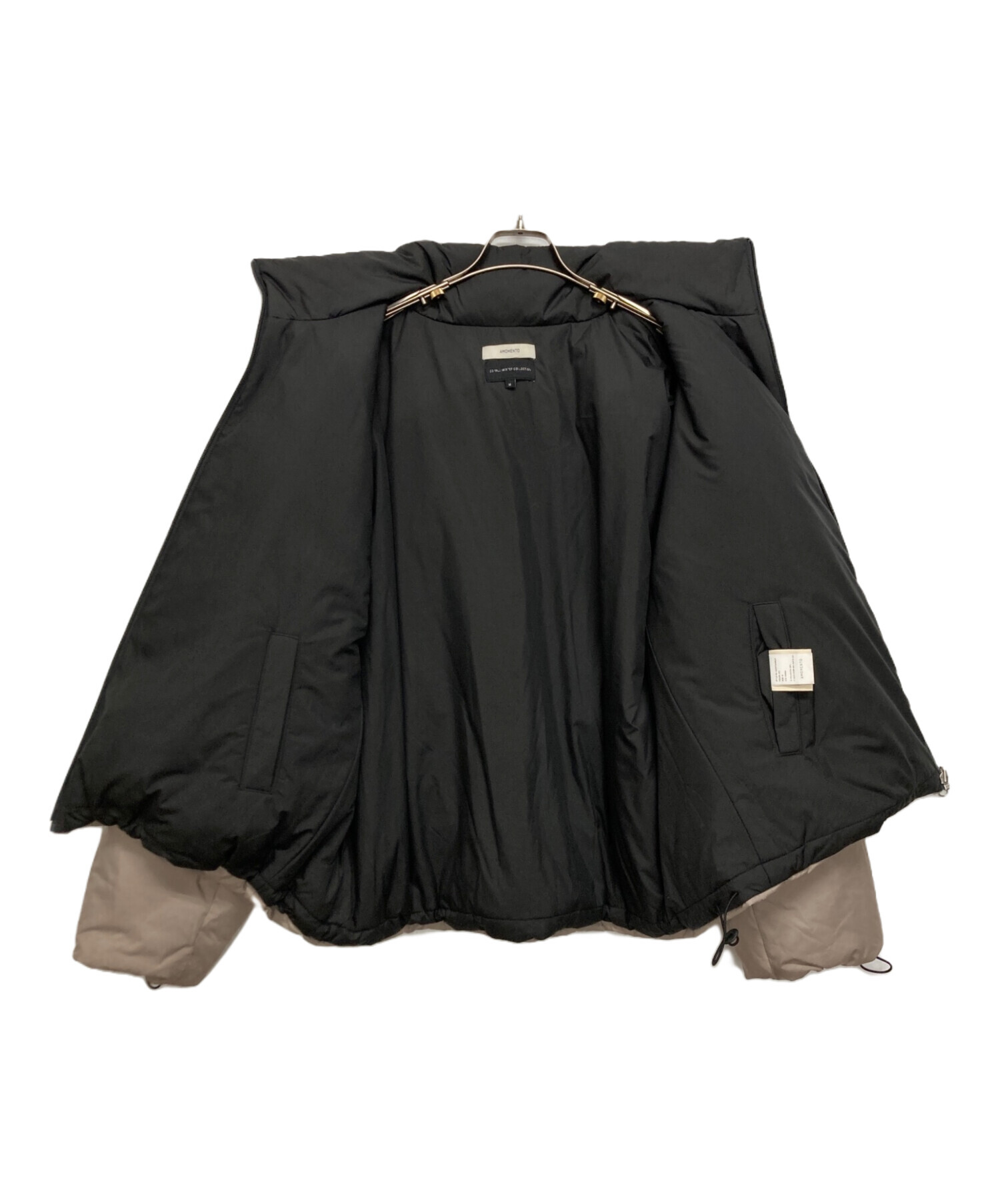 中古・古着通販】AMOMENT (アモーメント) Reversible Down Puffer